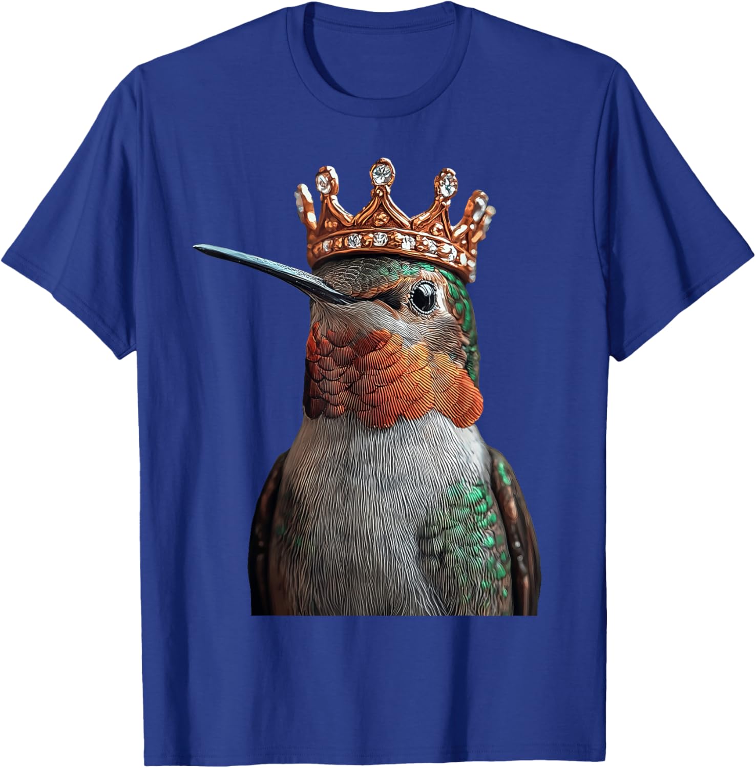 Hummingbird Crown T-Shirt for Nature Lovers - Stylish and Comfortable Design - 12
