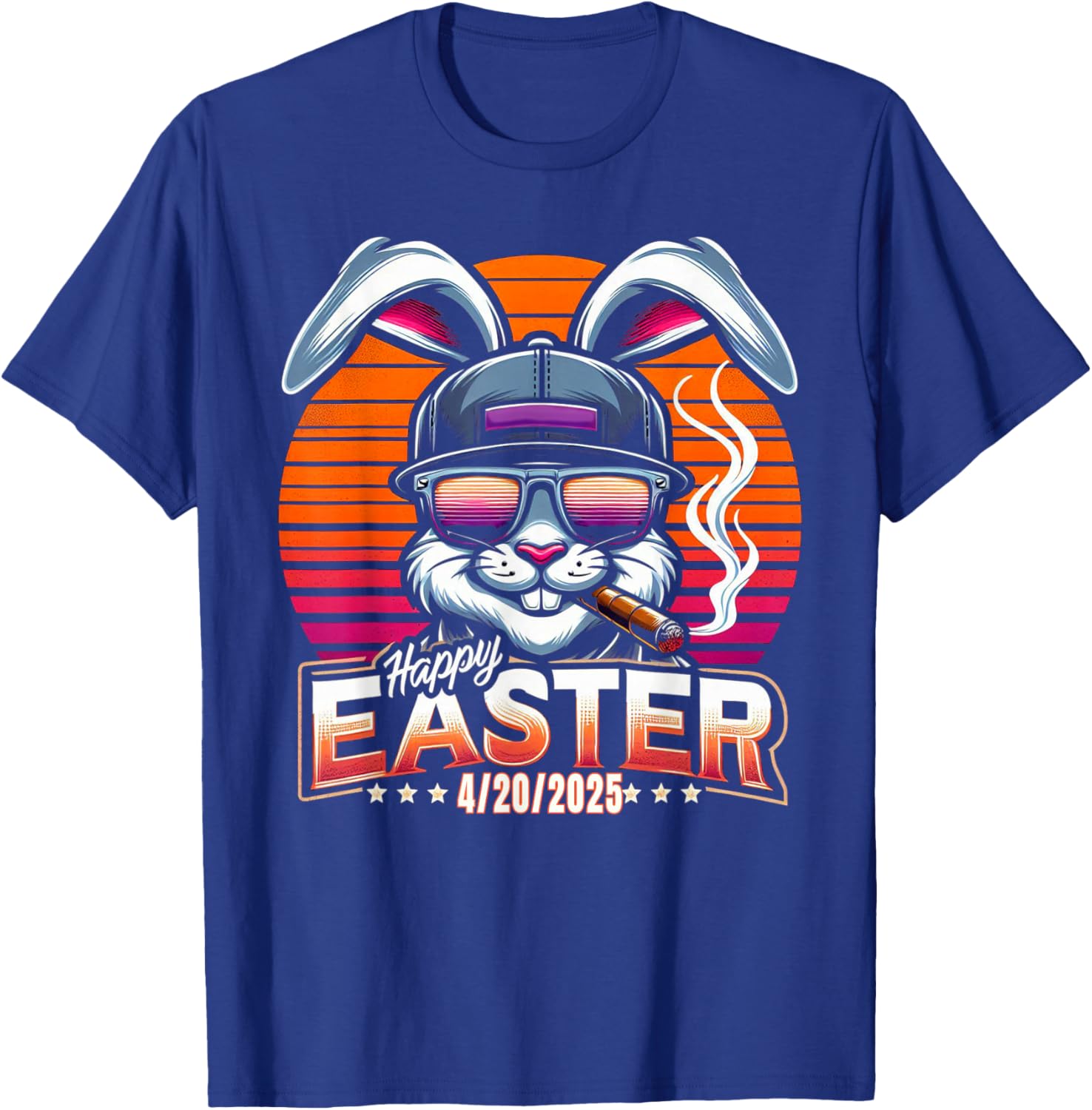 Funny Easter Bunny Marijuana T-Shirt for 420 Humor Lovers - 10