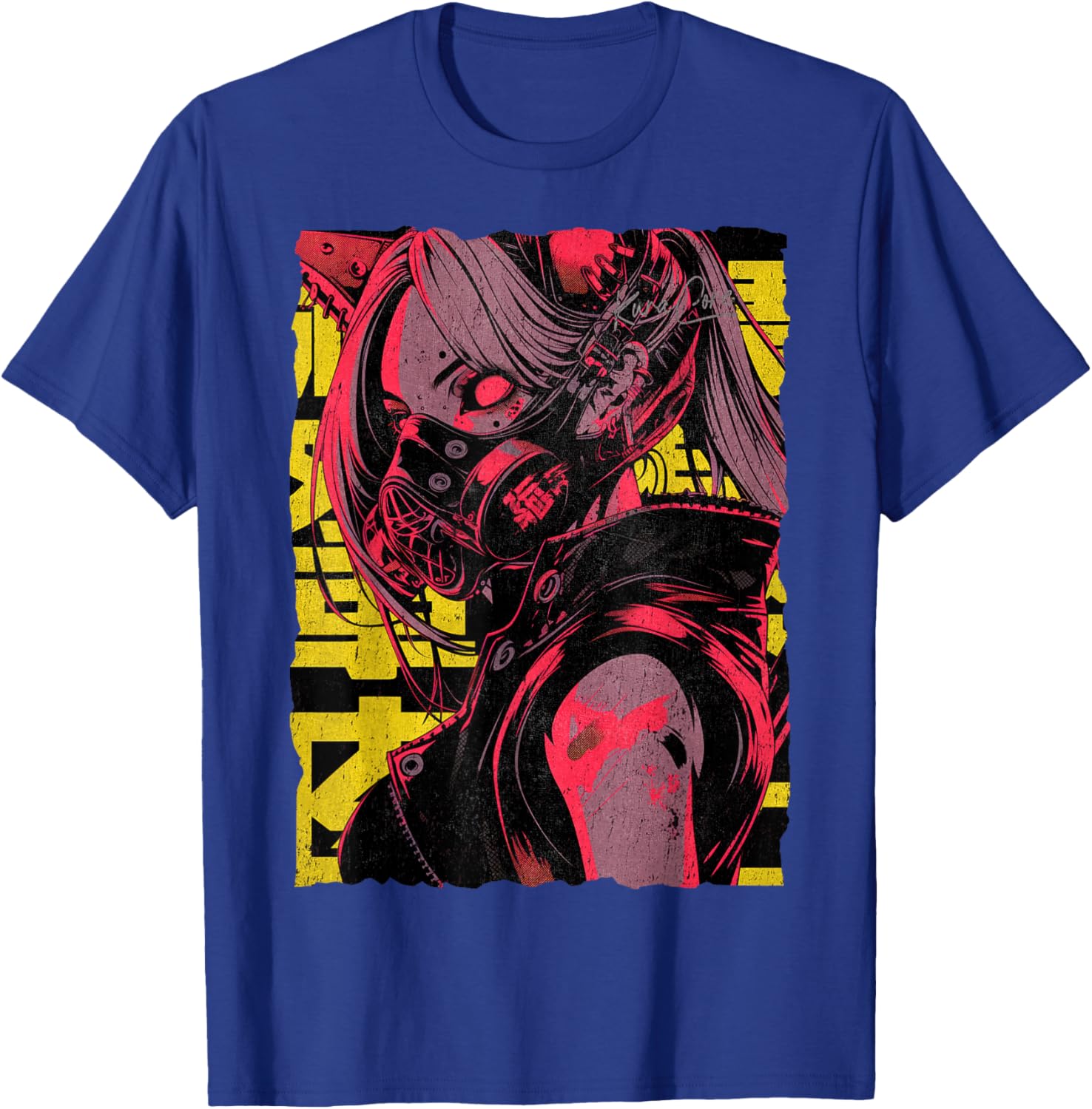 Japanese Cyberpunk Y2K Techwear Anime T-Shirt for Streetwear Lovers - 16