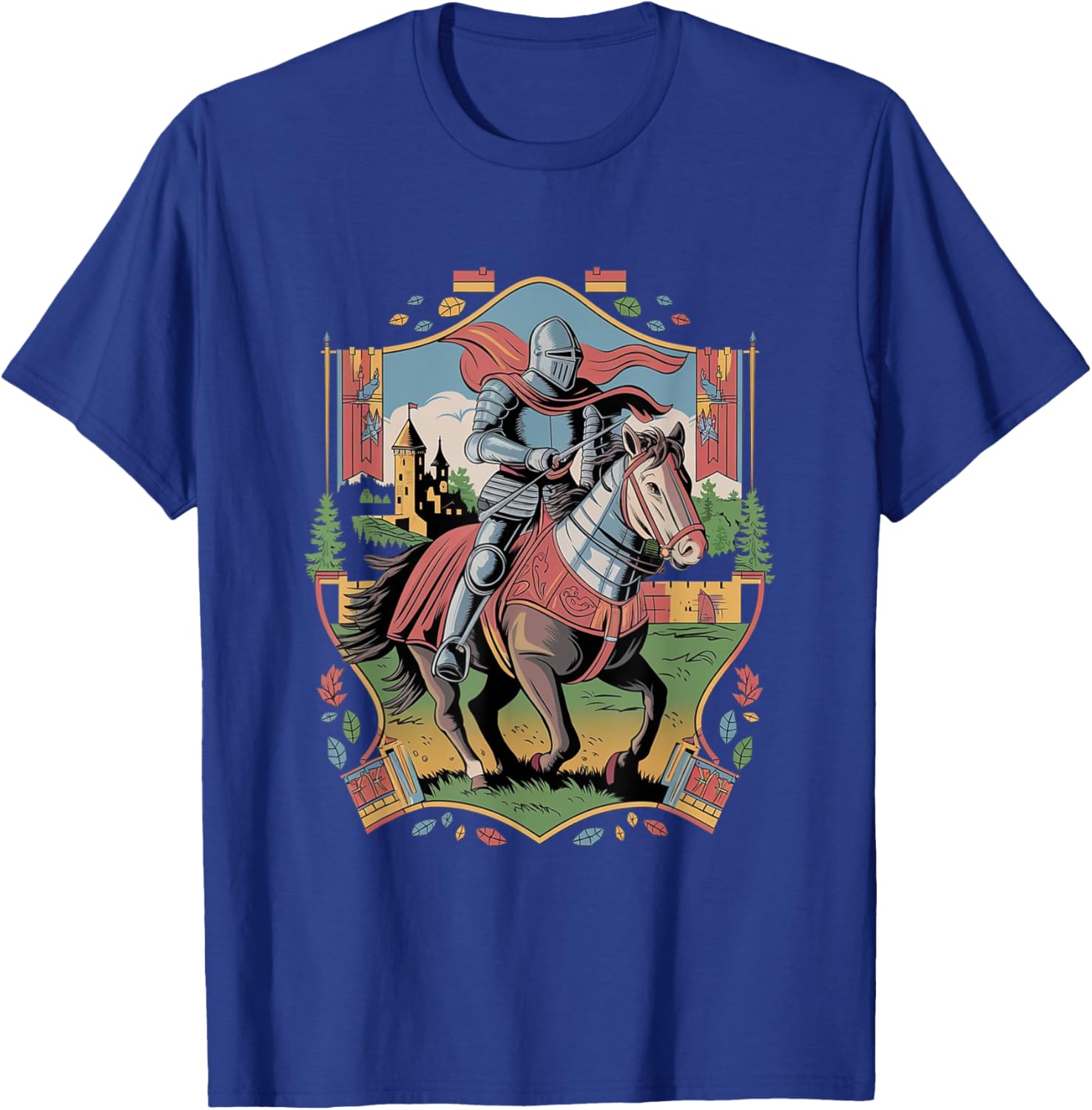 Medieval Jousting Knight T-Shirt for Renaissance Festival Fans - 9