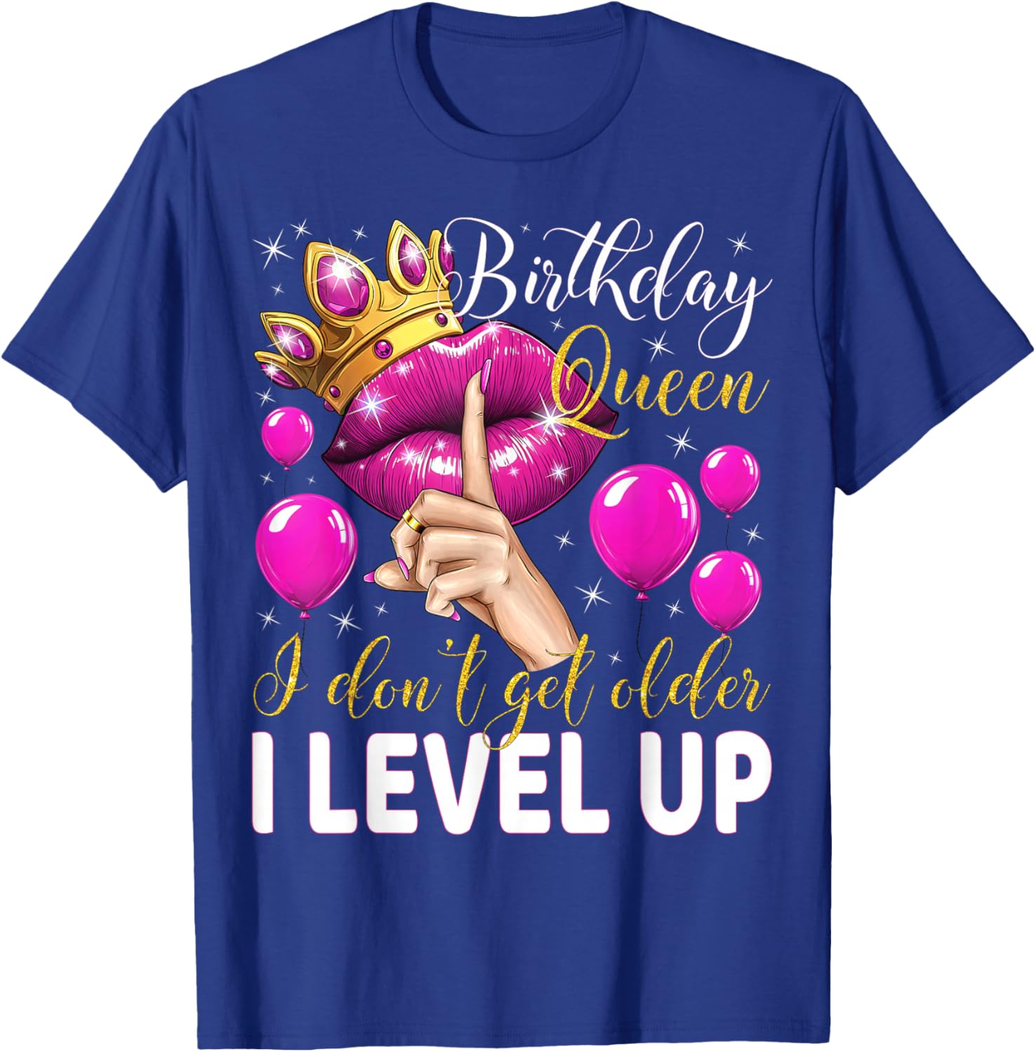 Birthday Queen Level Up T-Shirt for Fun Birthday Celebrations - 4
