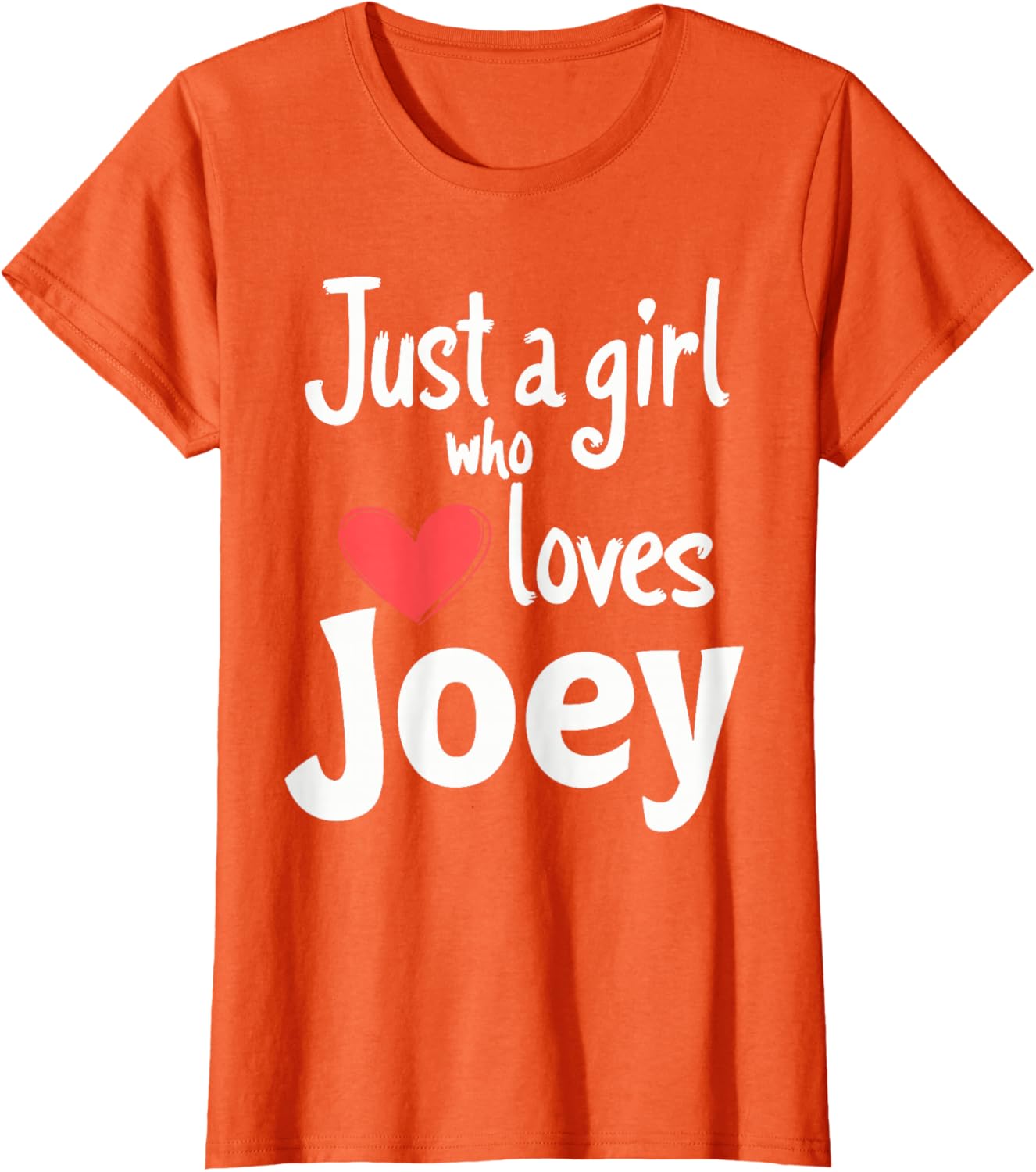 Just A Girl Who Loves Joey T-Shirt Cute and Stylish Apparel for Fans - 7