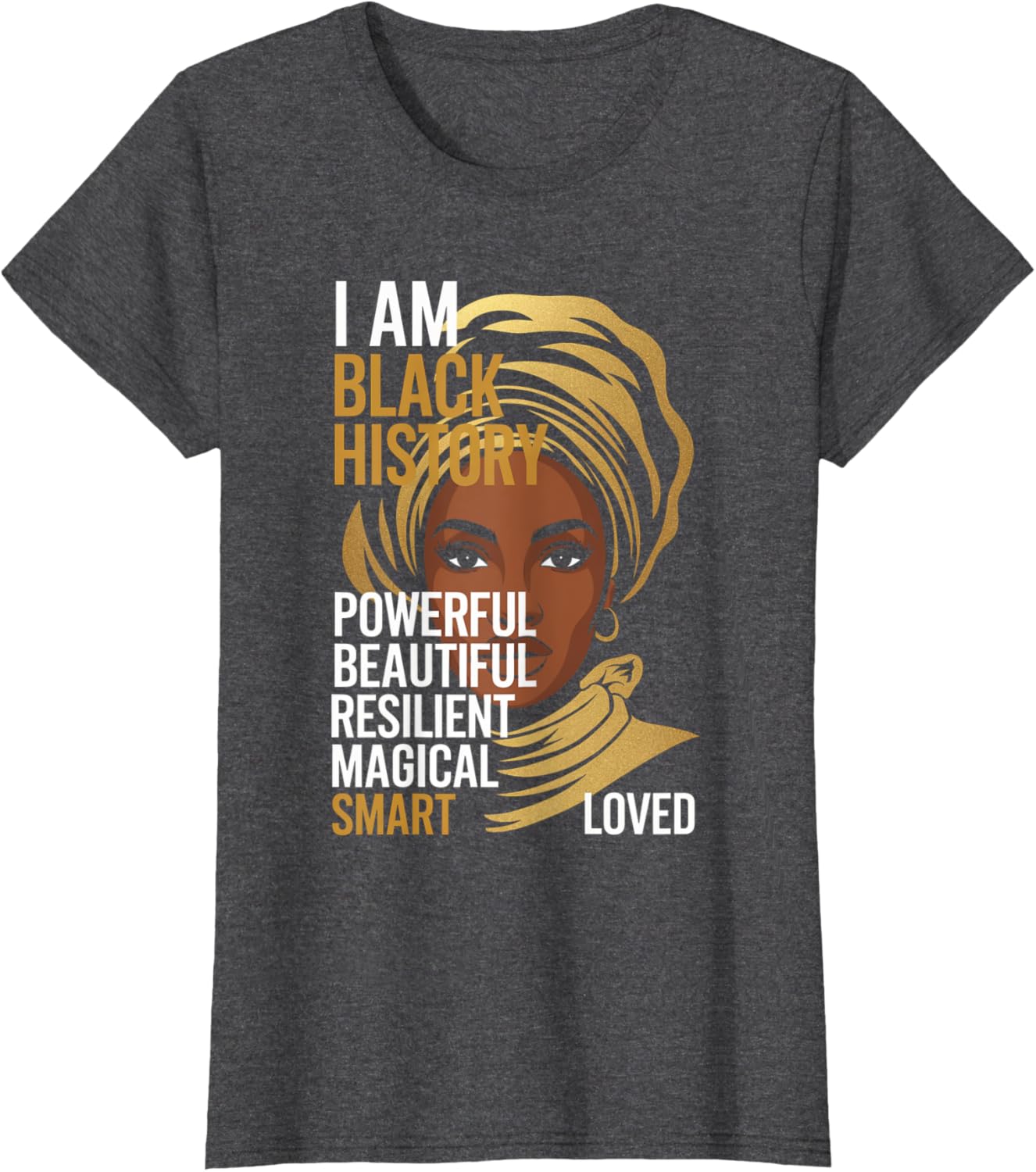 Empowering Black Women Girls T-Shirt for Black History Month Celebration - 12