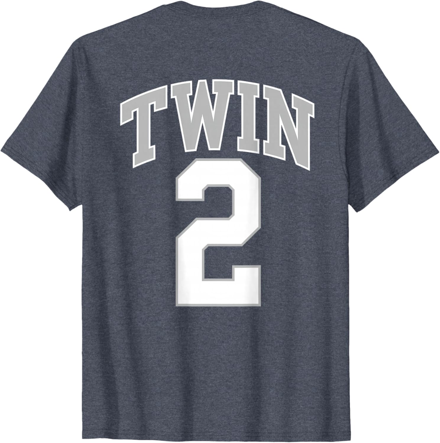 Matching Funny TWIN 1 and TWIN 2 Adult and Kids Jerseys T-Shirt Set - 15