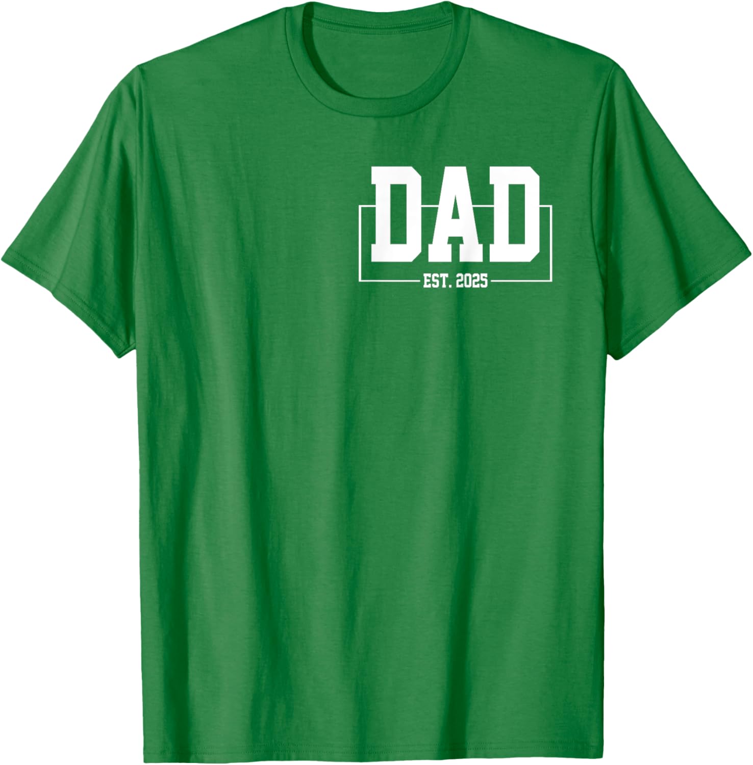 Dad Est. 2025 T-Shirt for New Fathers Expecting Baby in 2025 - 23
