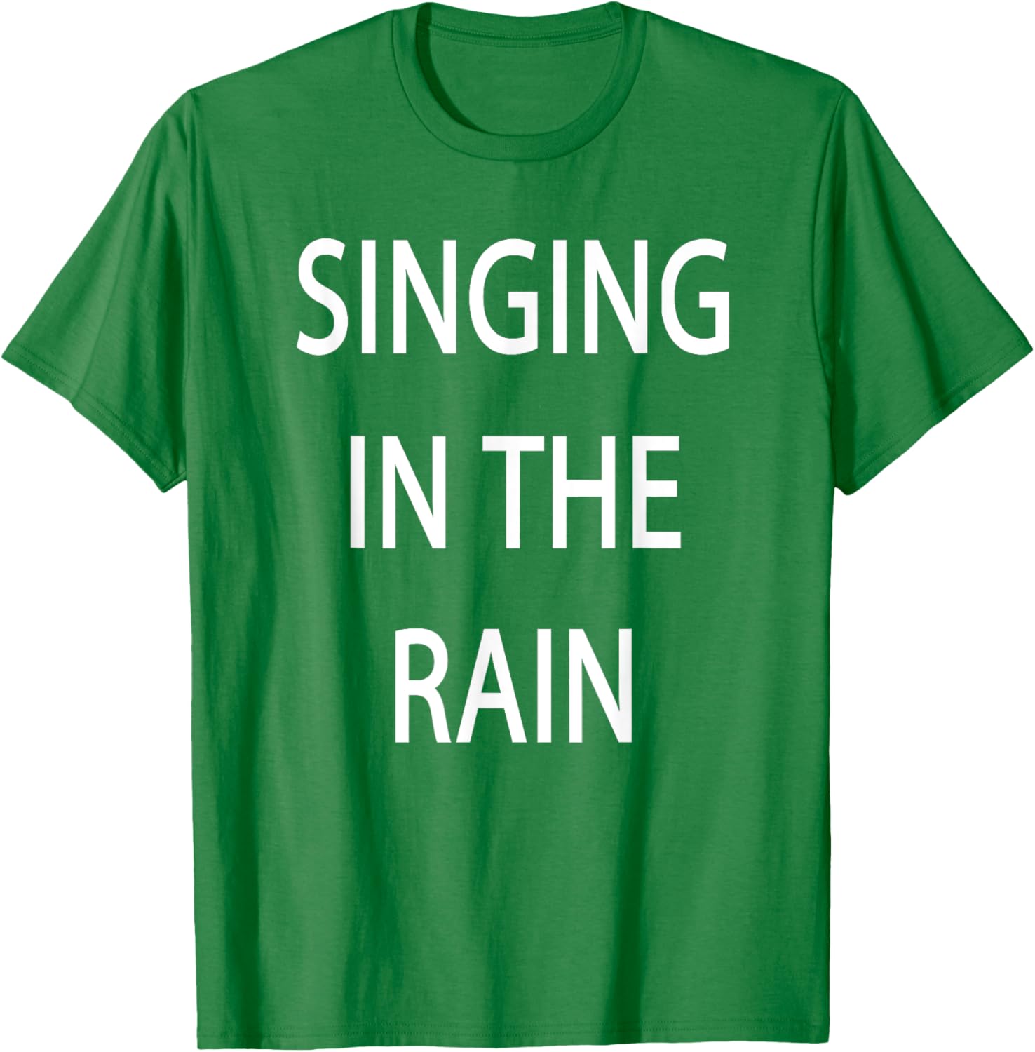 Singing in the Rain T-Shirt for Fun and Stylish Rainy Day Fashion - 1