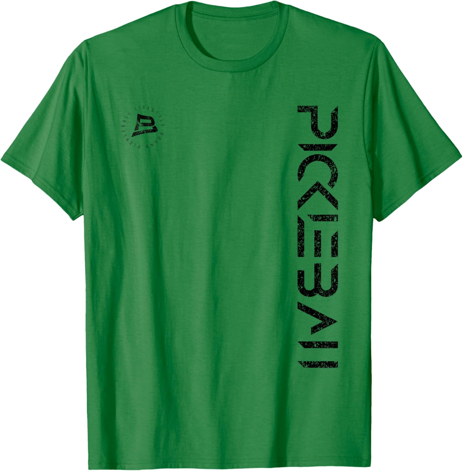 Distressed Black Pickleball T-Shirt for Ultimate Sports Comfort and Style - 13