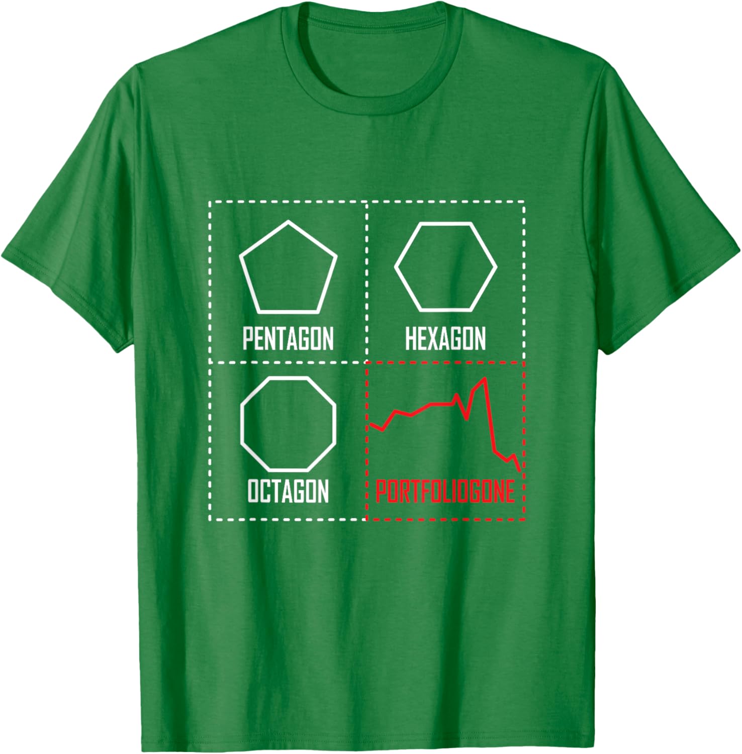 Funny Geometry Portfolio Stock Market Quote T-Shirt for Fun Outfits - 7