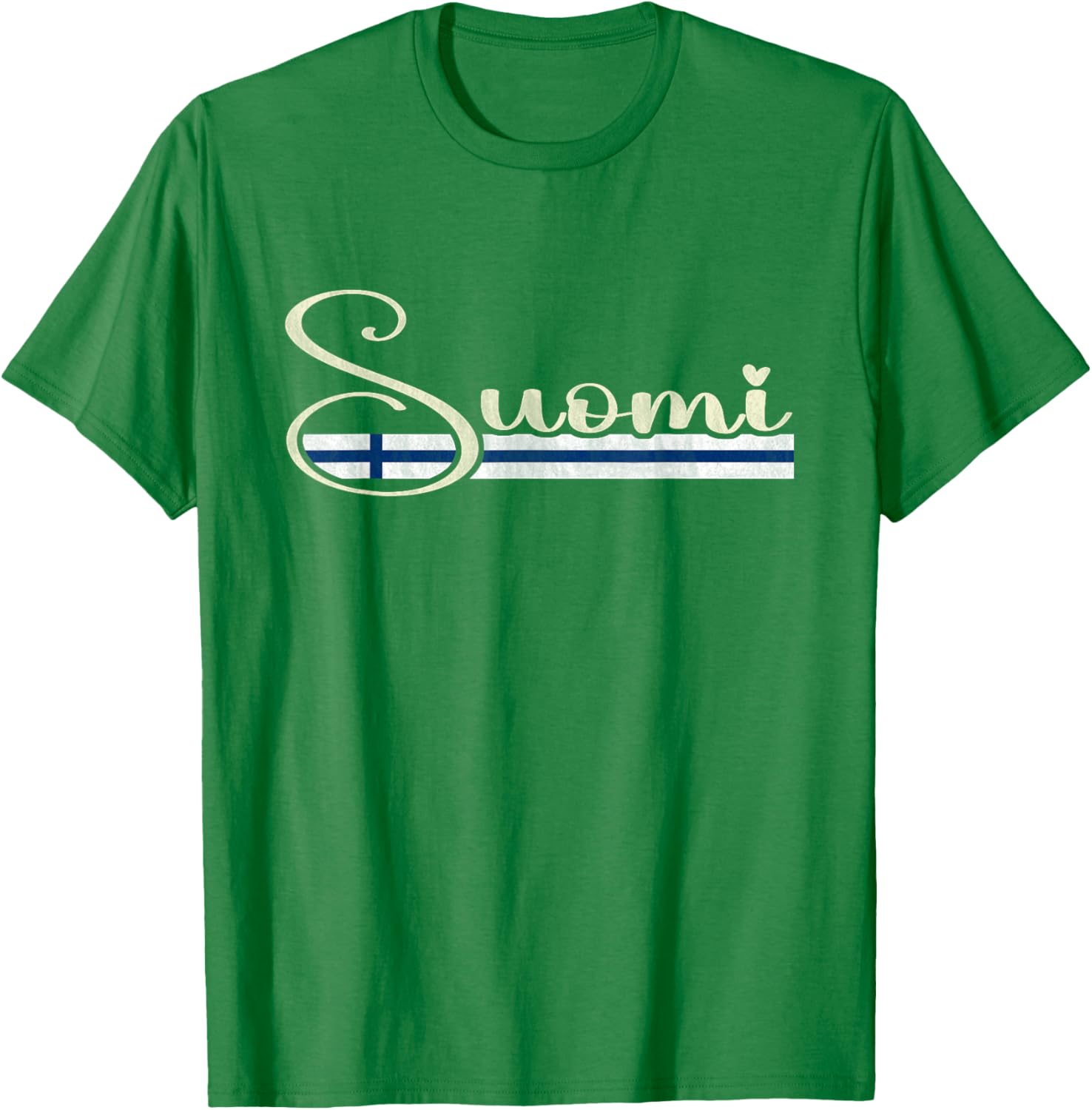 Suomi Finland Script T-Shirt Stylish Clothing for Proud Finns - 17