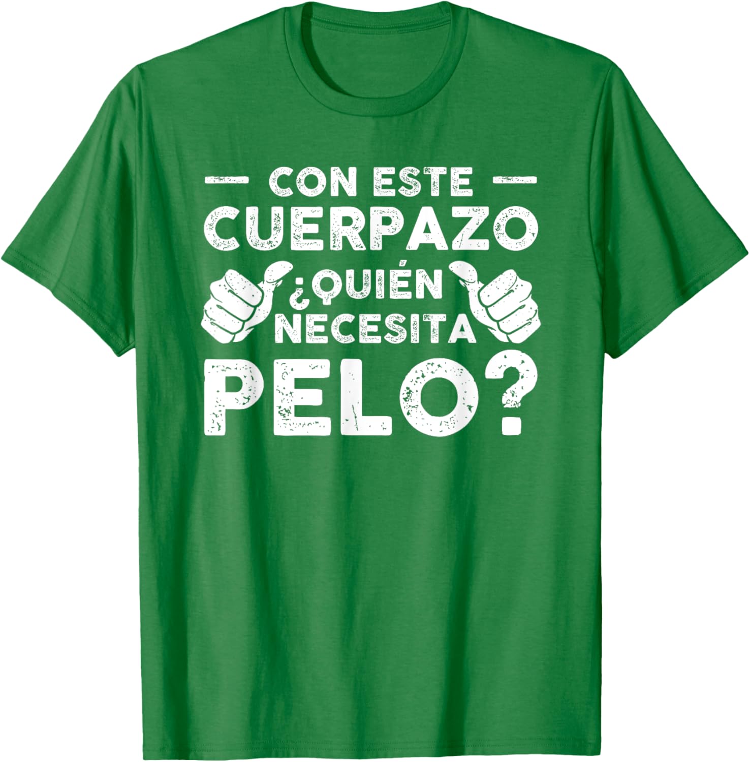 Funny Gift T-Shirt for Bald Friends with Cool Hair Design - 7