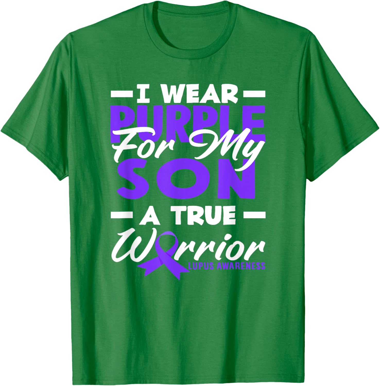 Wear Purple for Lupus Awareness T-Shirt for Proud Moms and Warriors - 1