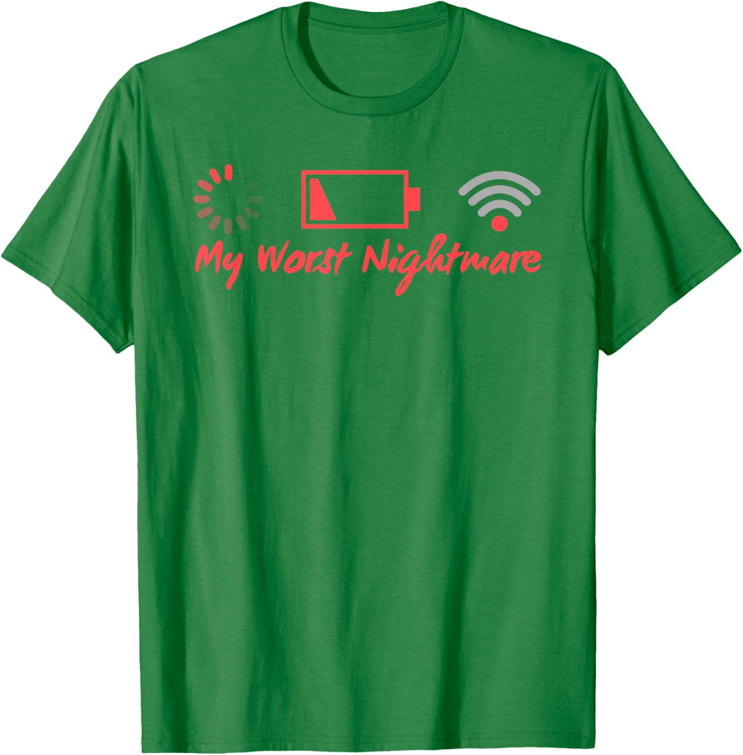 My Worst Nightmare Gamer Humor T-Shirt for Funny Gaming Gifts - 4