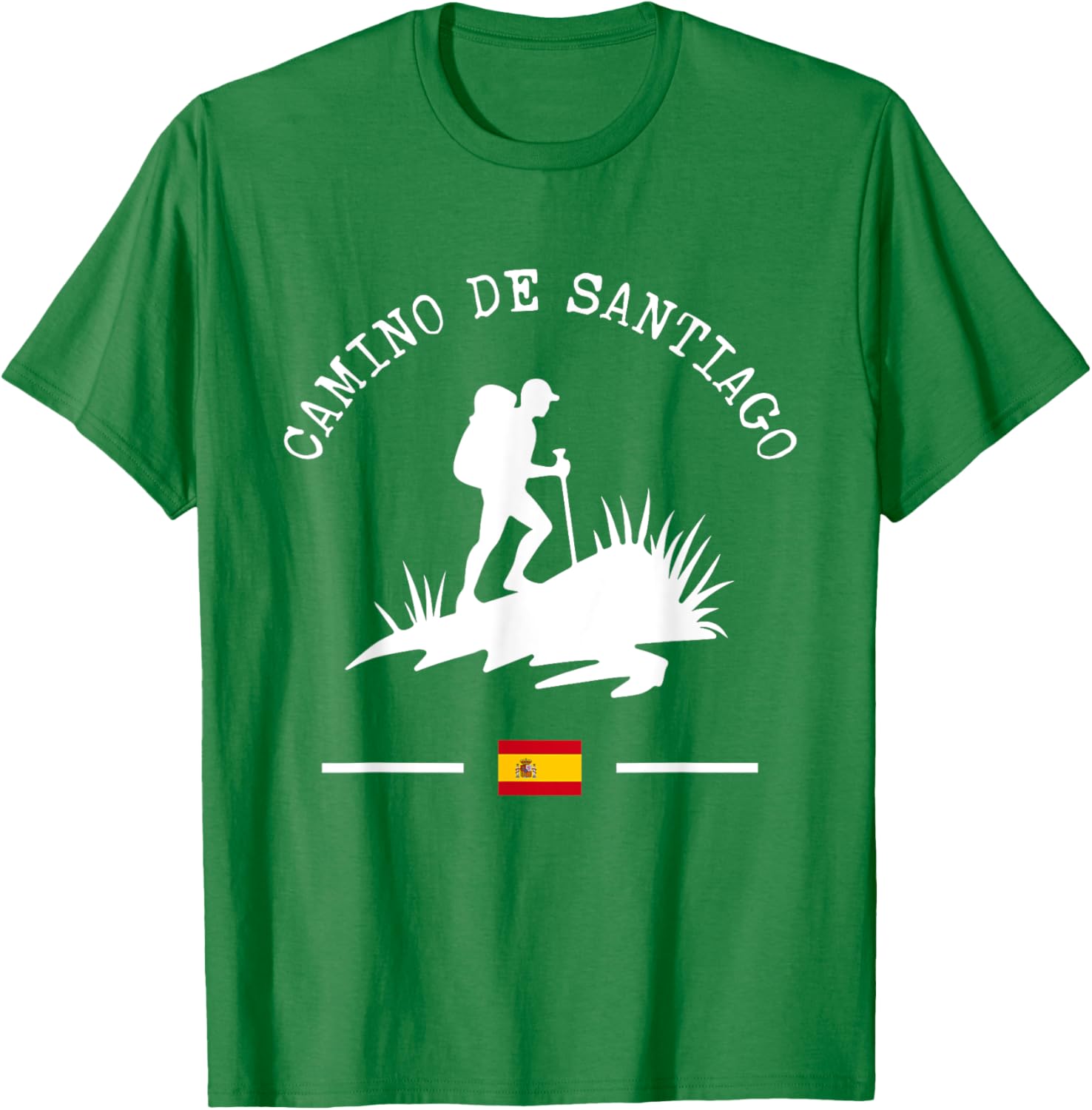 Camino de Santiago Hiker Trekking T-Shirt for Pilgrims and Adventurers - 17