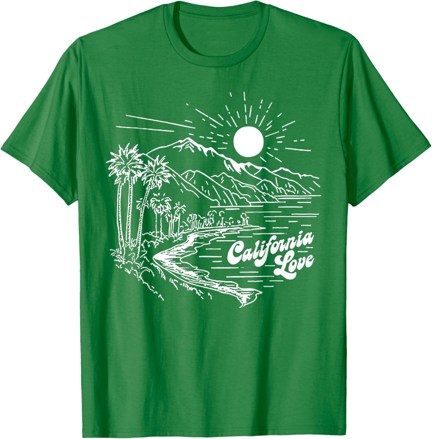 California Love T-Shirt for Men and Women - Stylish and Comfortable Apparel - 9