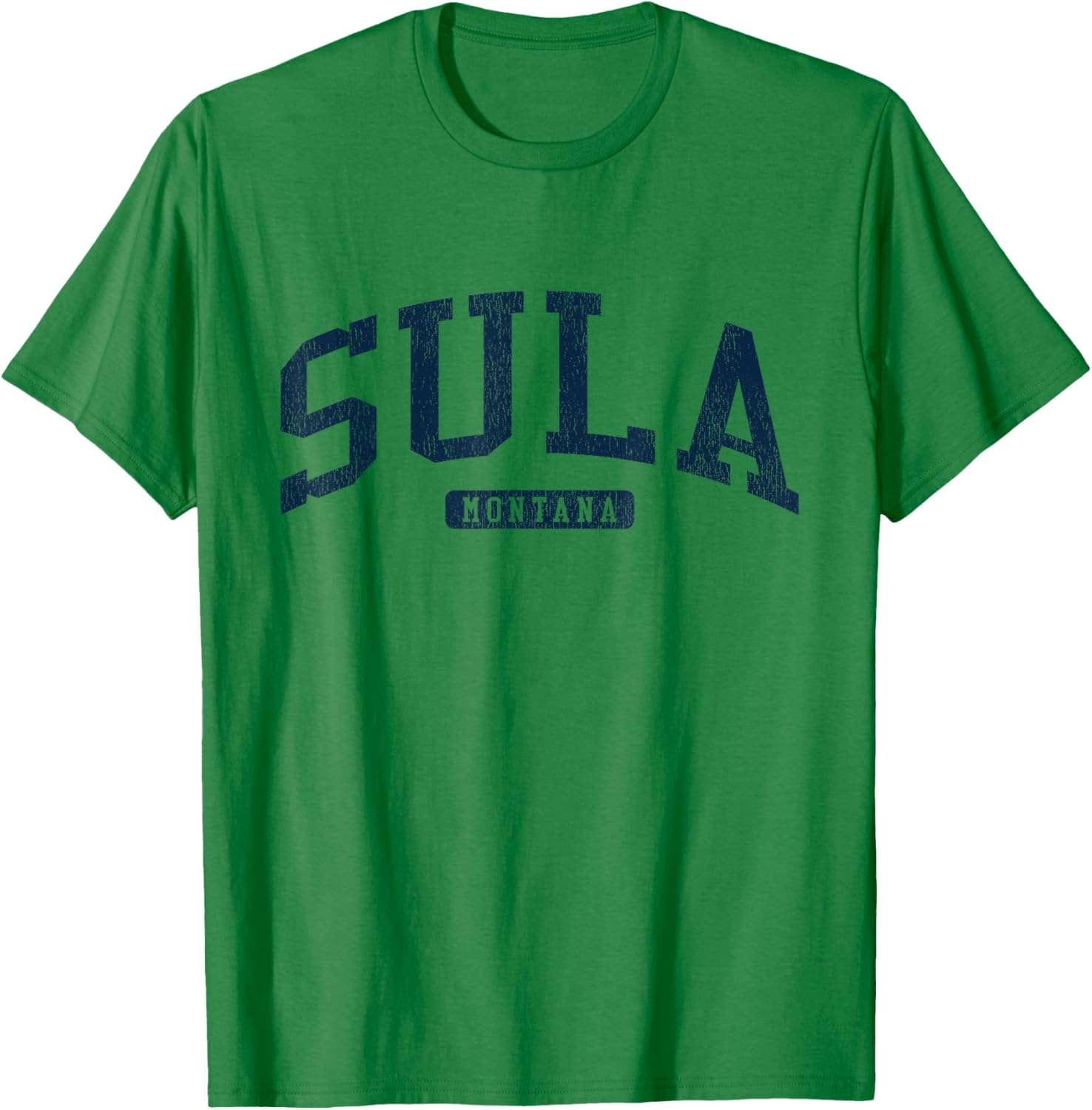 Sula Montana College University Style Blue T-Shirt for Casual Wear - 8