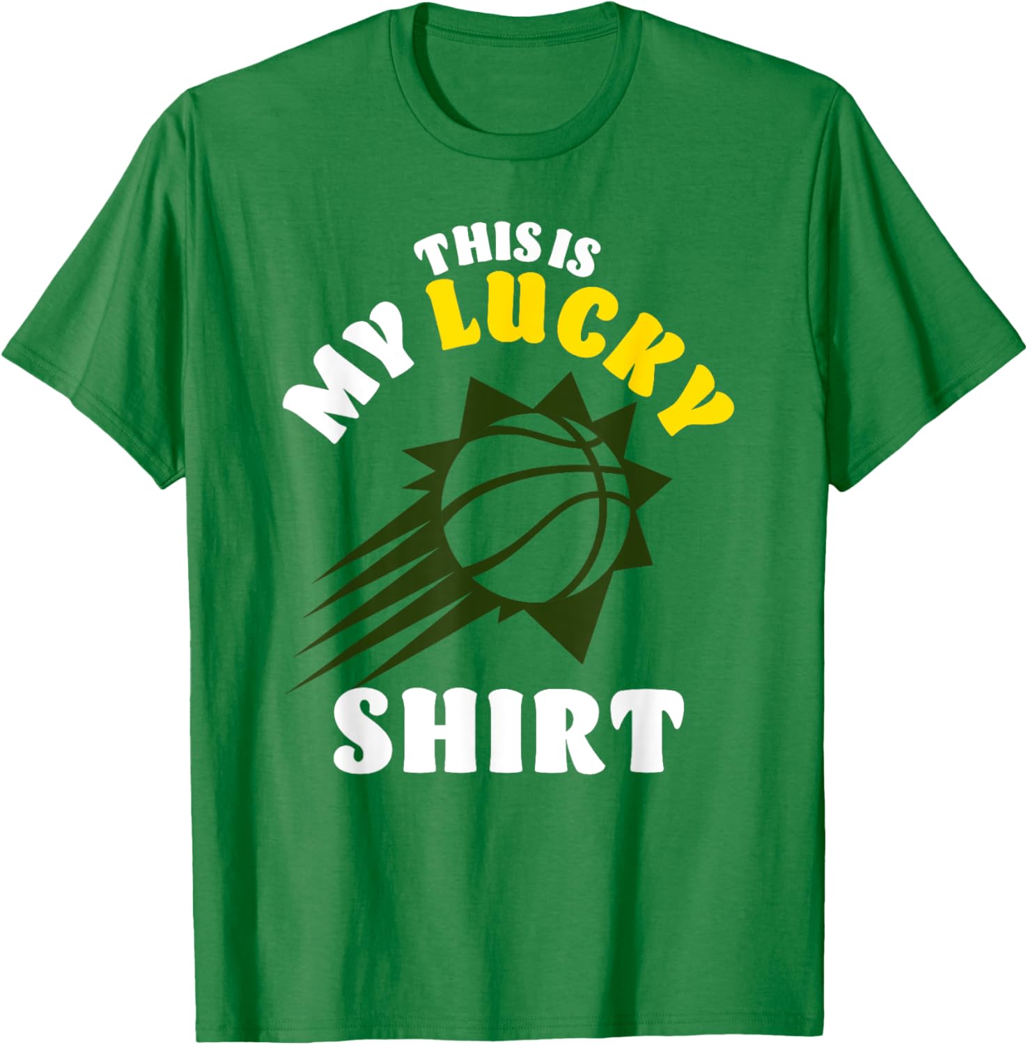 NBA Phoenix Suns St Patrick's Day Lucky Shirt T-Shirt for Fans - 1