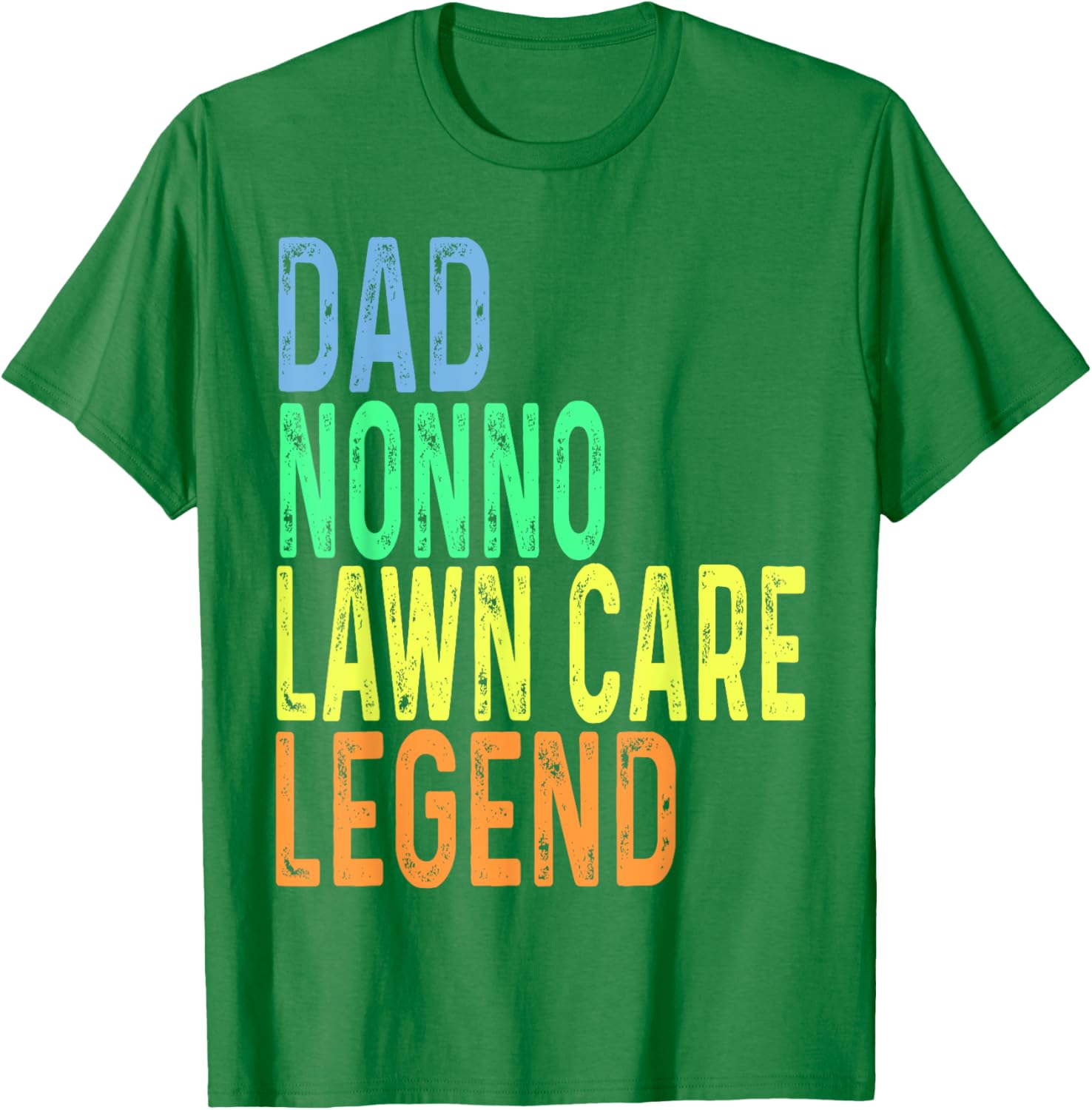 Funny Dad Nonno Lawn Care Legend T-Shirt for Grass Mowing Enthusiasts - 11