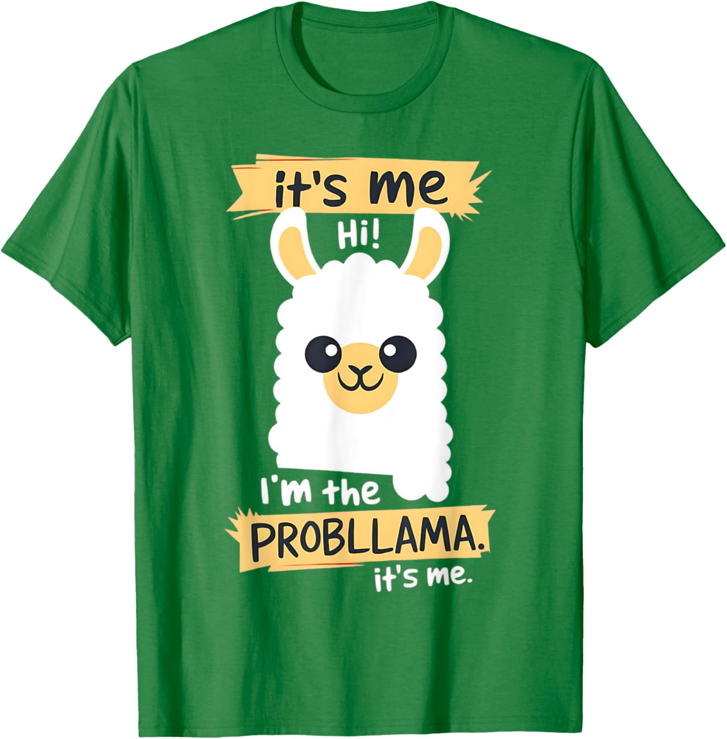 Funny Probllama Llama Pun T-Shirt for Animal Lovers and Humor Fans - 11