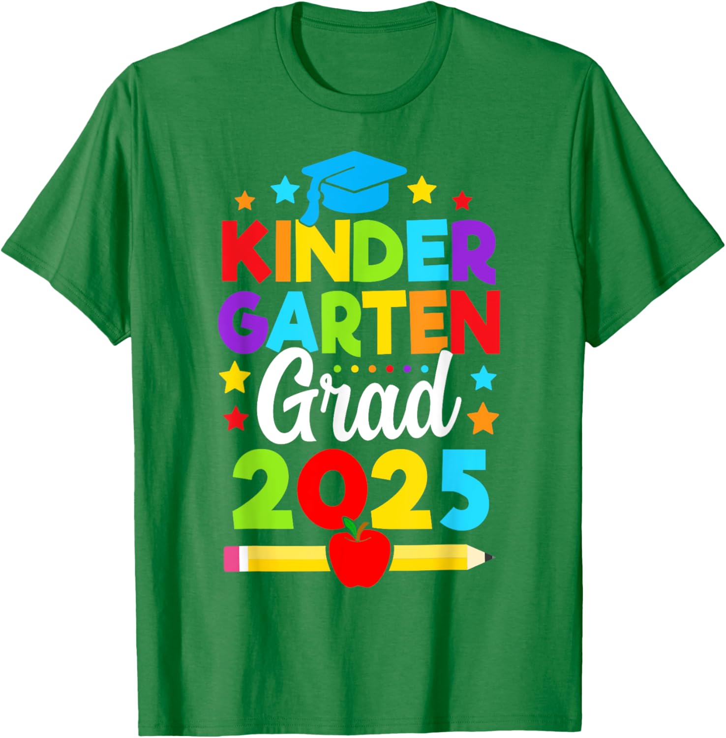 Kindergarten Graduation T-Shirt for Kids 2025 Fun Design for Boys and Girls - 6