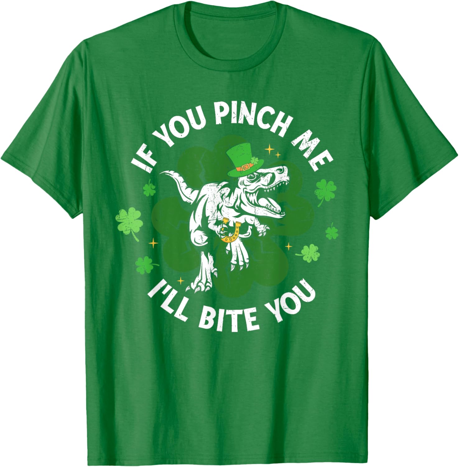 Funny Dinosaur T-Shirt for Men and Women - If You Pinch Me I'll Bite You - 19