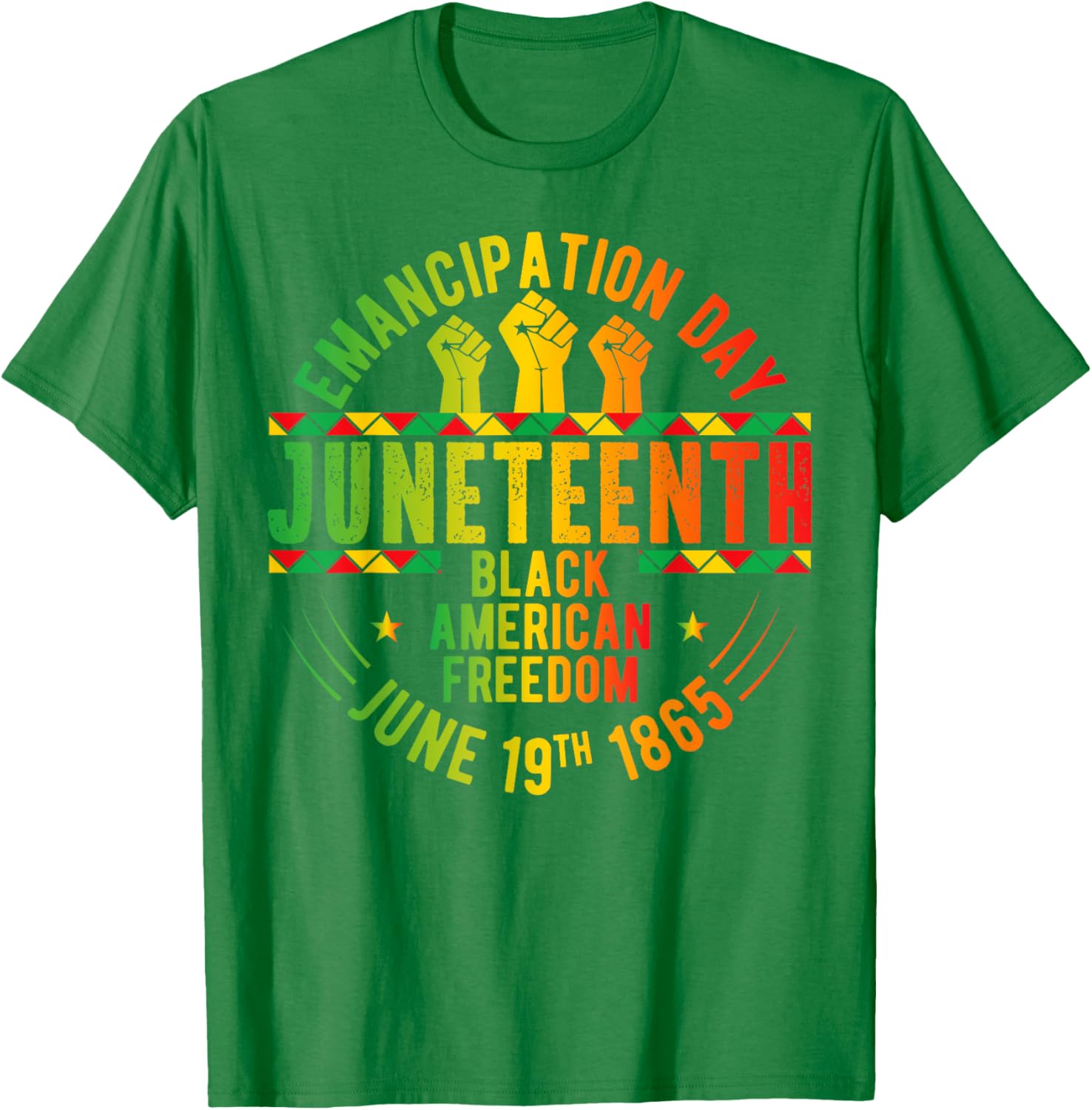 Juneteenth Freedom T-Shirt Celebrate Black History June 19 Apparel - 7