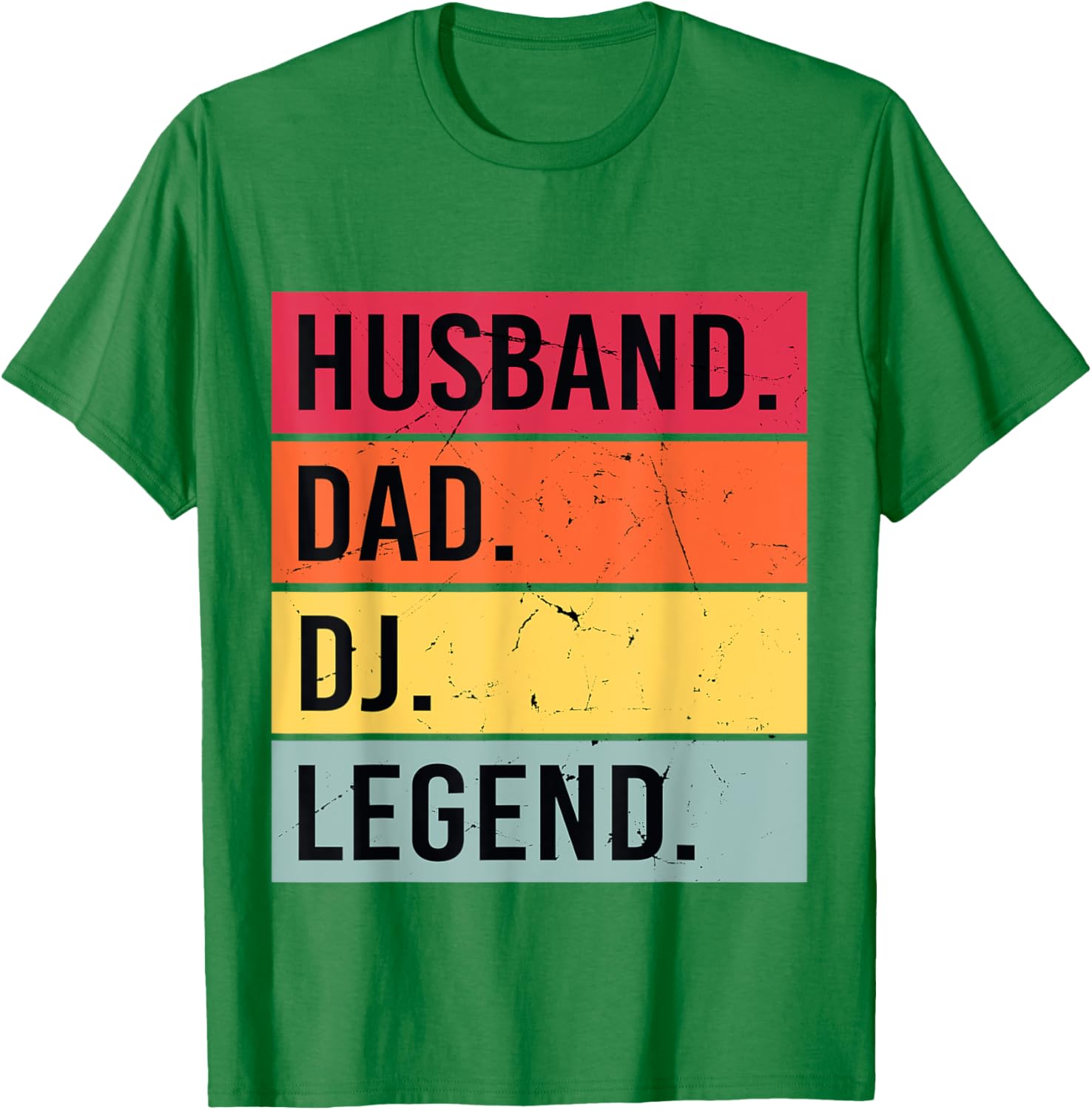 Husband Dad DJ Legend T-Shirt for Father's Day Music Lovers - 24