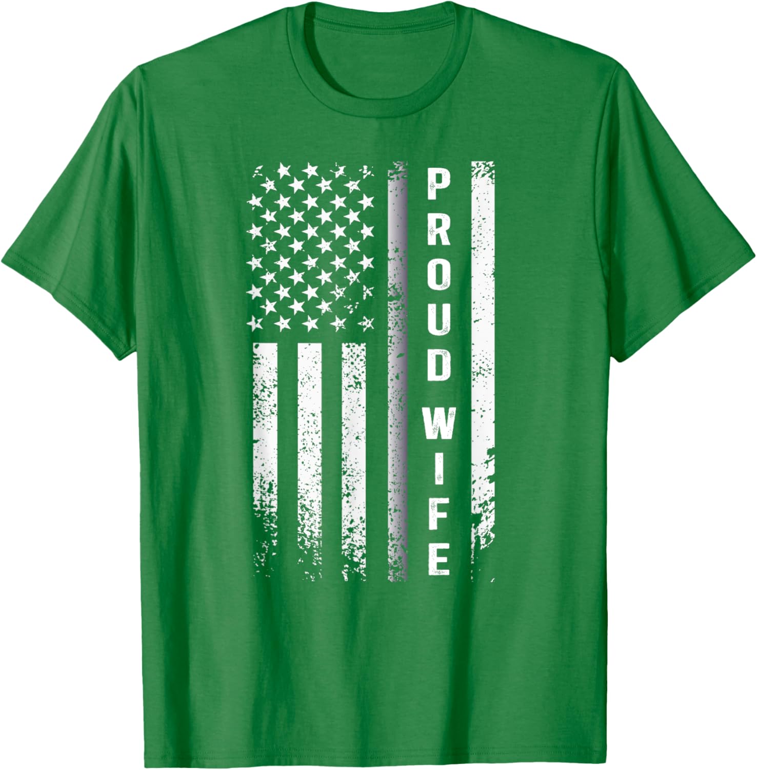 Proud Corrections Officer Wife US Flag T-Shirt Stylish and Comfortable Apparel - 22