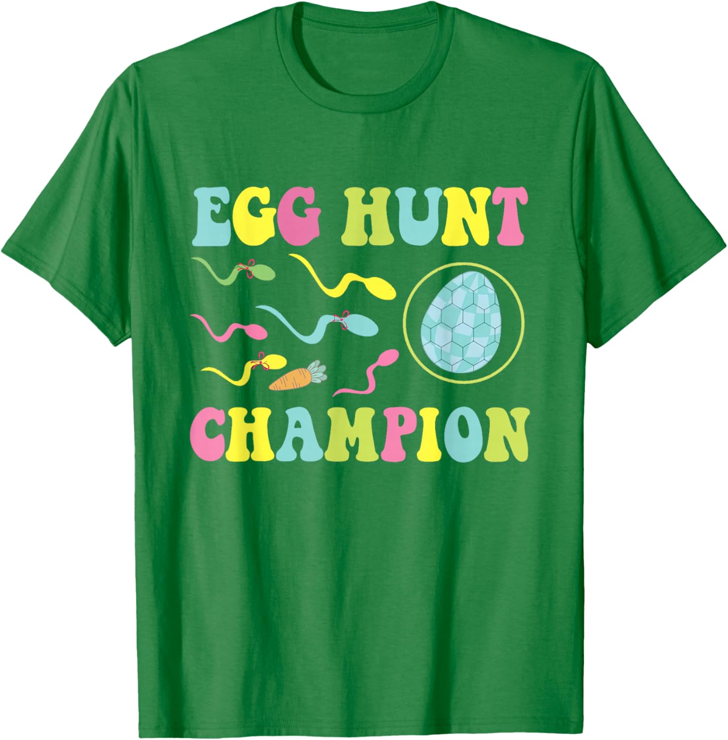 Funny Dad Easter Pregnancy Announcement T-Shirt for Egg Hunt Champions - 9