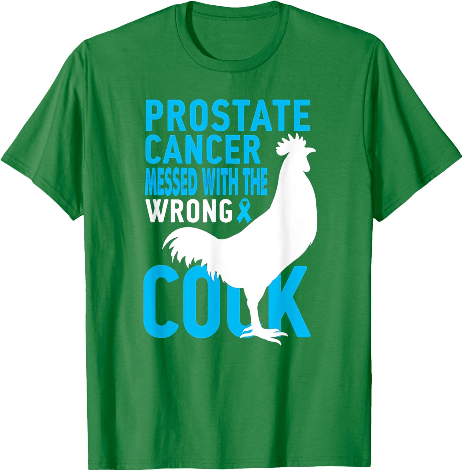 Humor Prostate Cancer Fighter Warrior T-Shirt for Support and Strength - 6