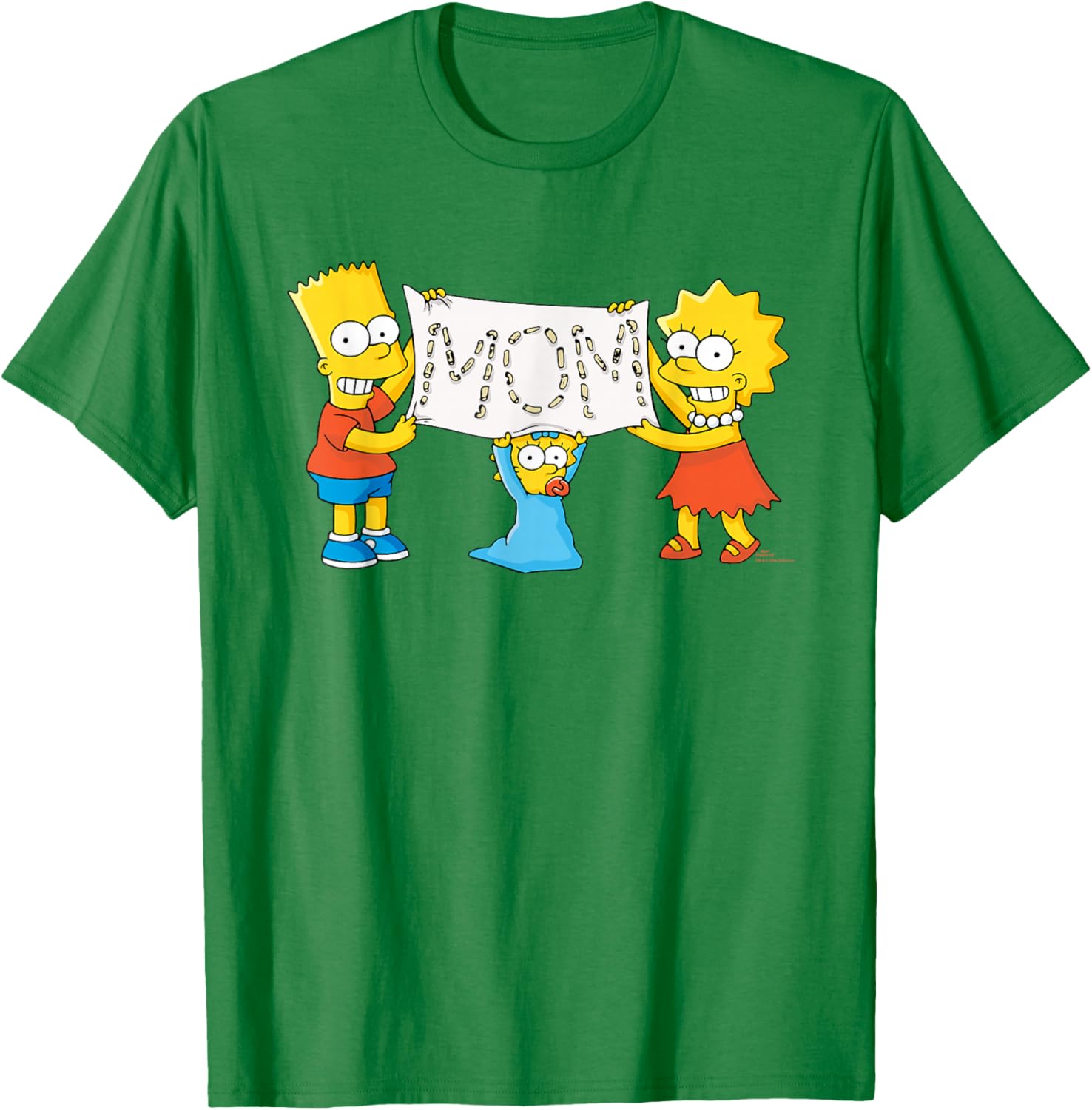 The Simpsons Macaroni Art T-Shirt Perfect Mother's Day Birthday Gift - 22