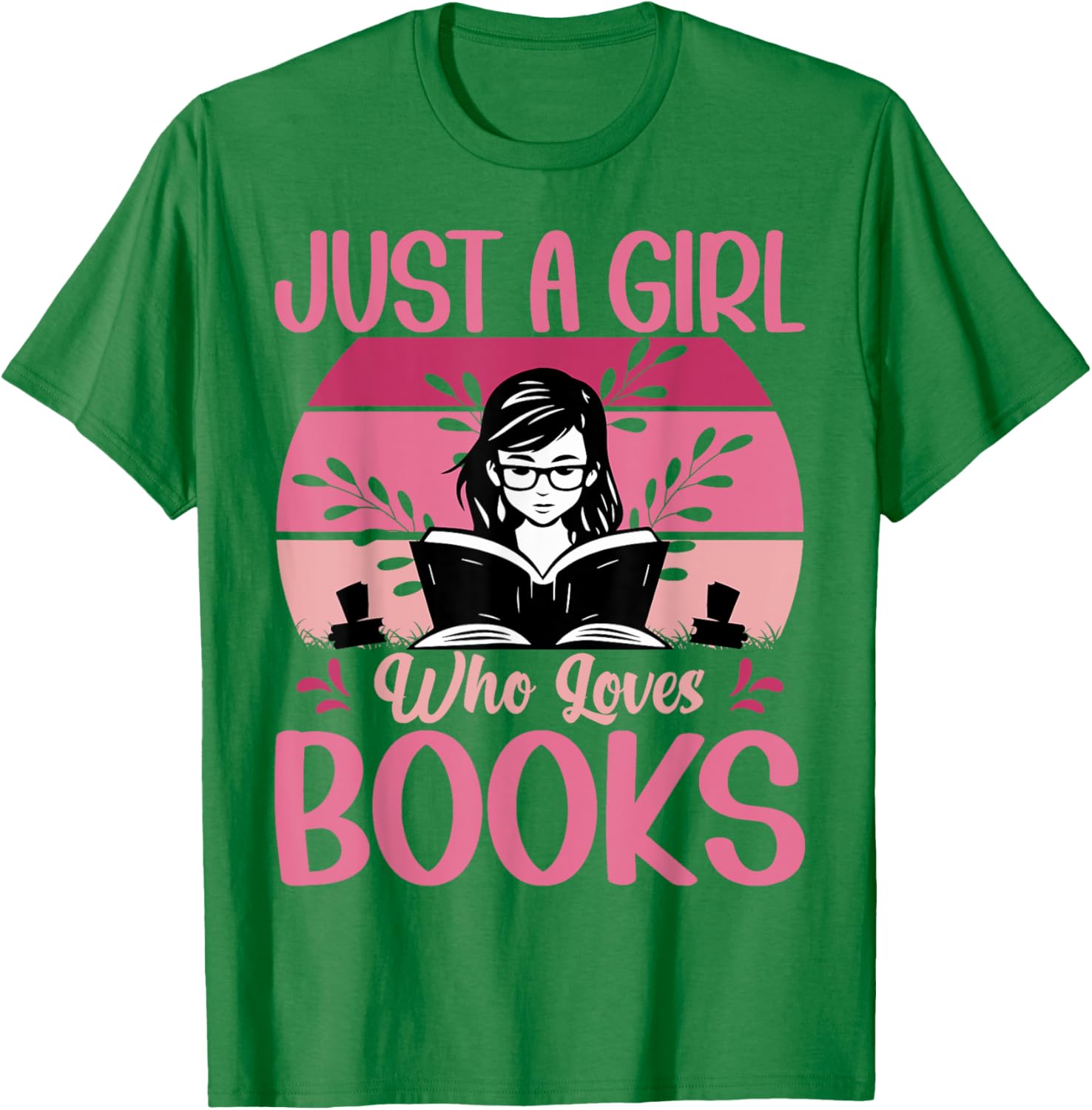 Just A Girl Who Loves Books Funny T-Shirt for Book Lovers - 5