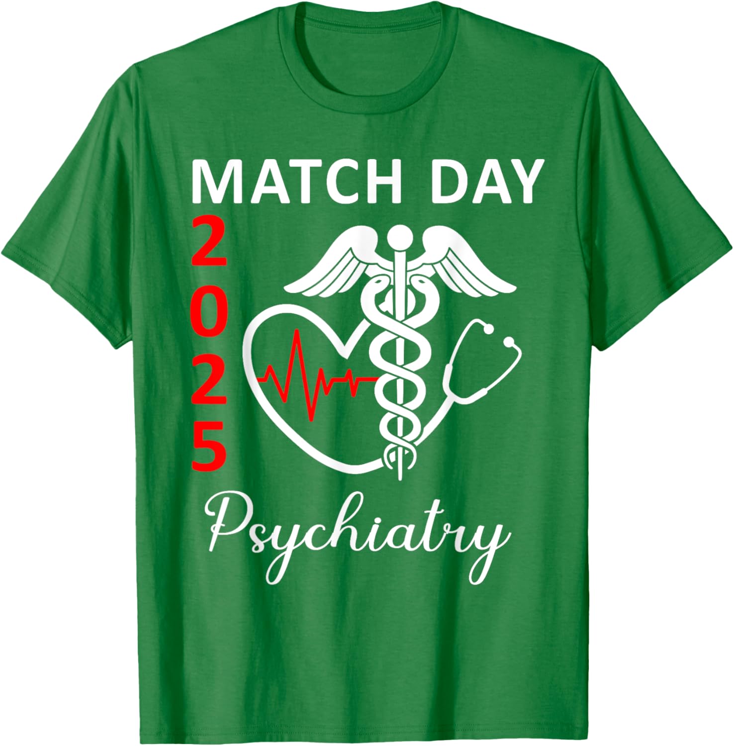 Match Day 2025 Psychiatry Residency T-Shirt for Future Doctors MD - 15