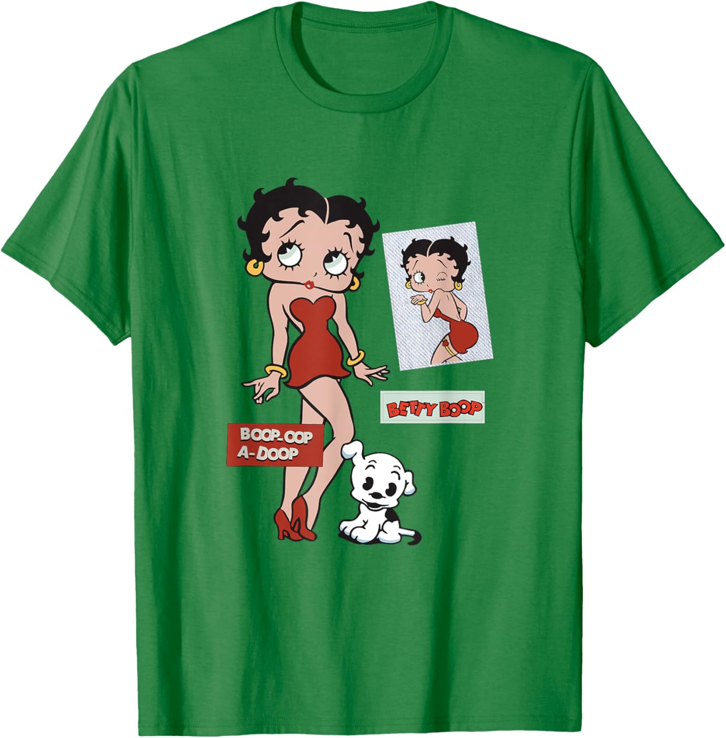 Betty Boop Picture Perfect Patches T-Shirt for Fun Fashion Lovers - 3