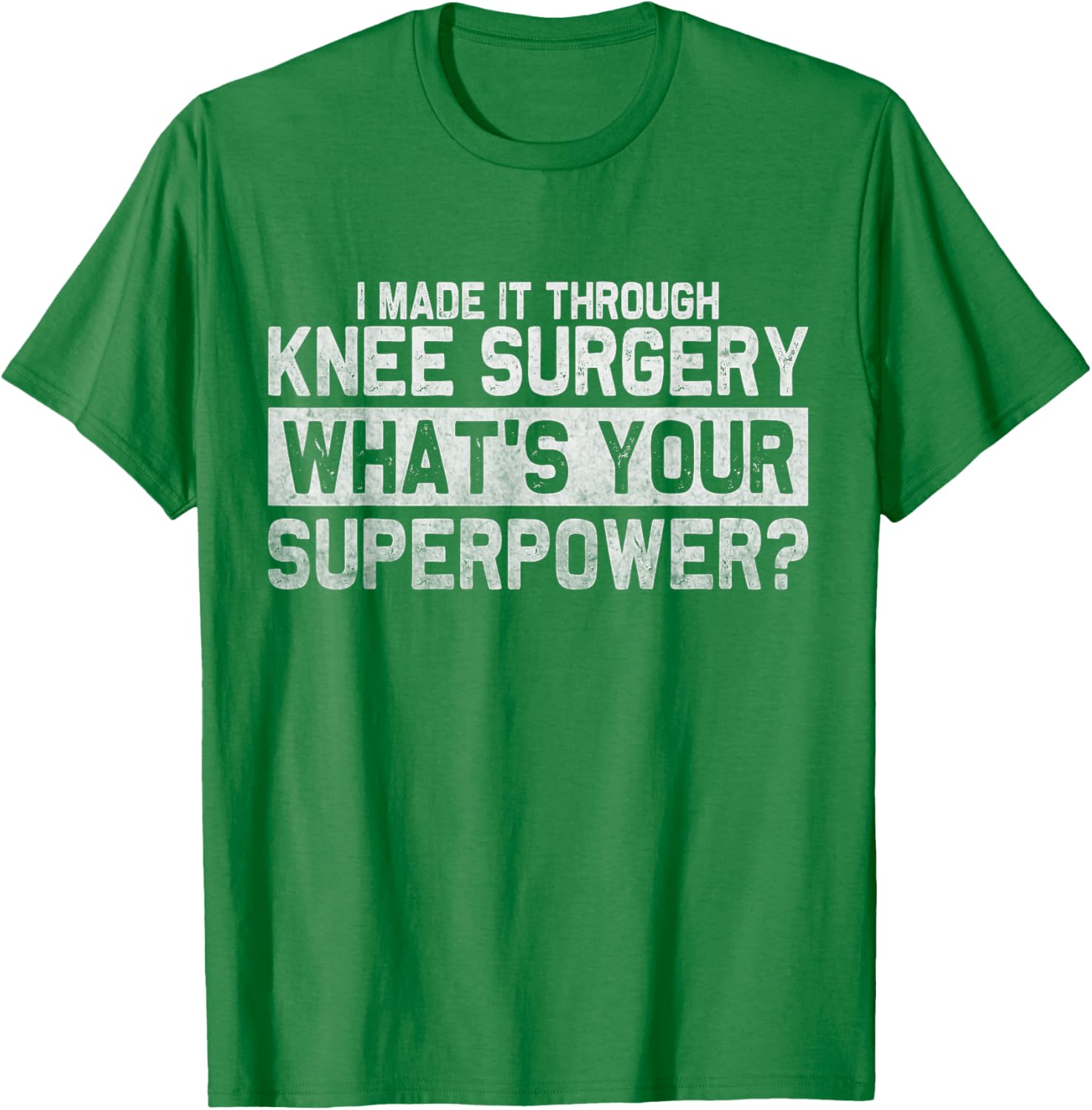 Funny Knee Replacement Recovery T-Shirt for Broken Knee Surgery Recovery - 10