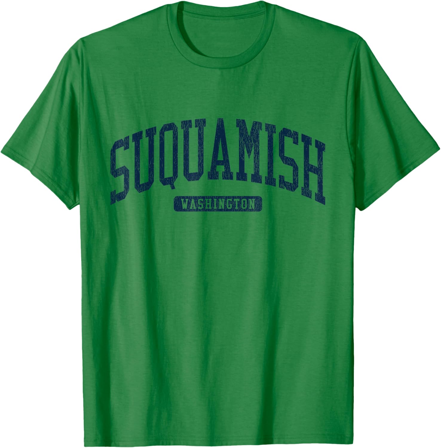 Suquamish Washington College University Blue T-Shirt for Casual Wear - 11