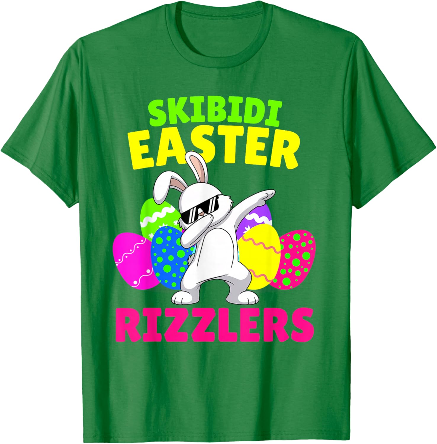 Skibidi Easter T-Shirt for Gen Alpha Tweens - Fun Rizzler Design - 12