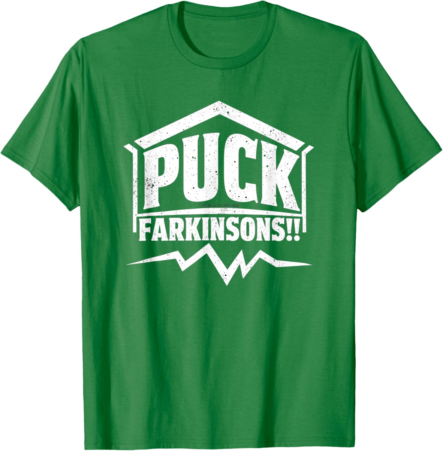 Humor Parkinson's Awareness Puck Farkinsons T-Shirt for Support and Style - 14