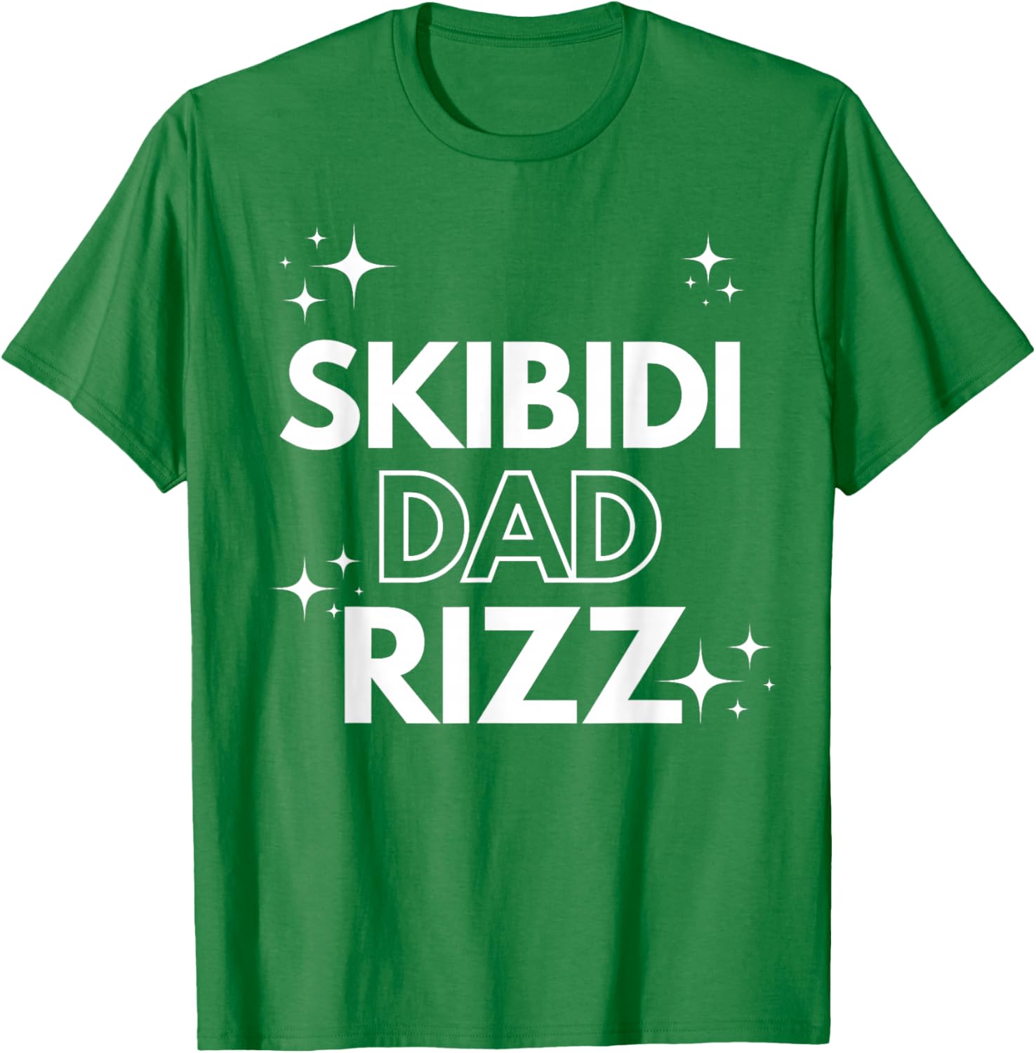 Funny Father's Day Skibidi Dad Rizz T-Shirt for Middle School Dads - 19