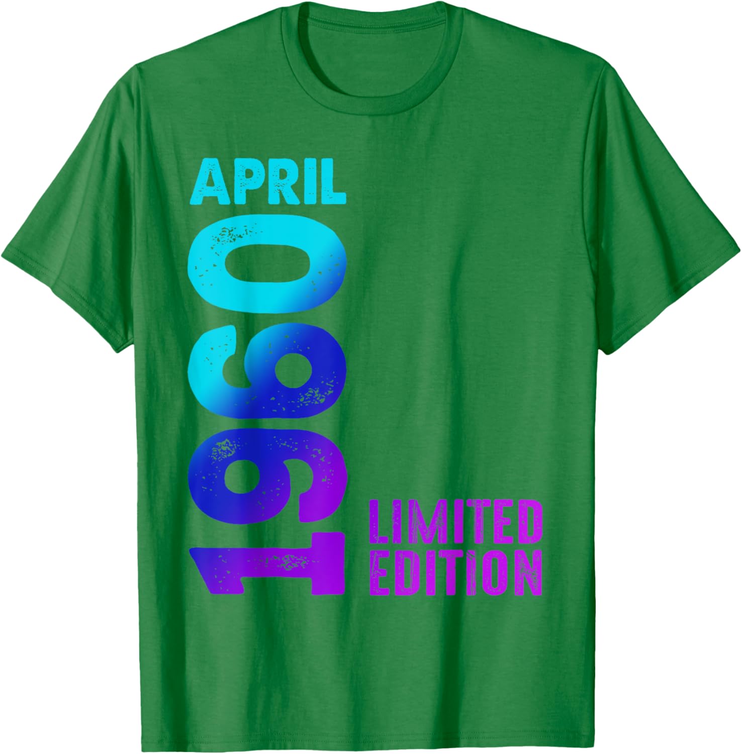 Limited Edition 1960 Retro Vintage T-Shirt for April Celebrations - 1