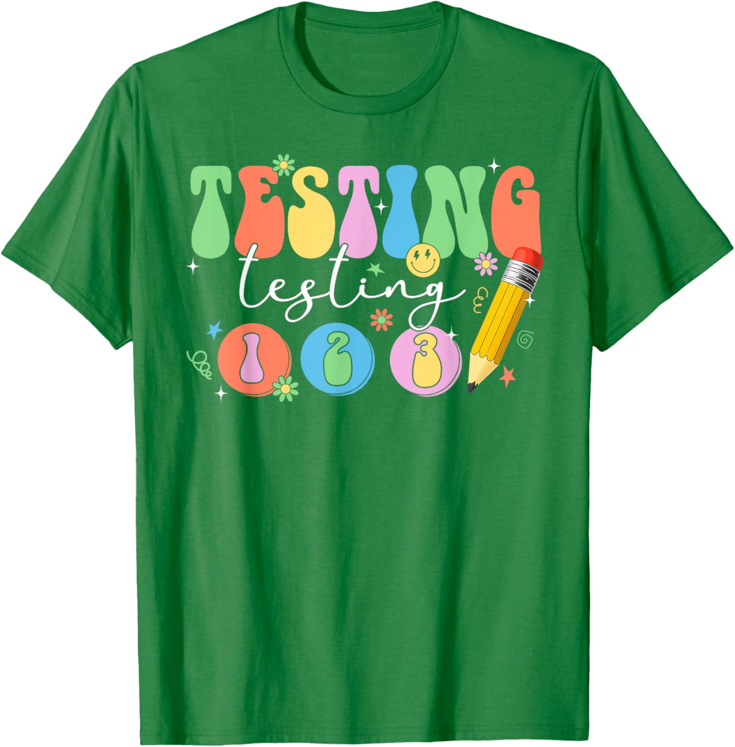 Test Day STAAR Exam Teacher Student T-Shirt for Fun Classroom Spirit - 1