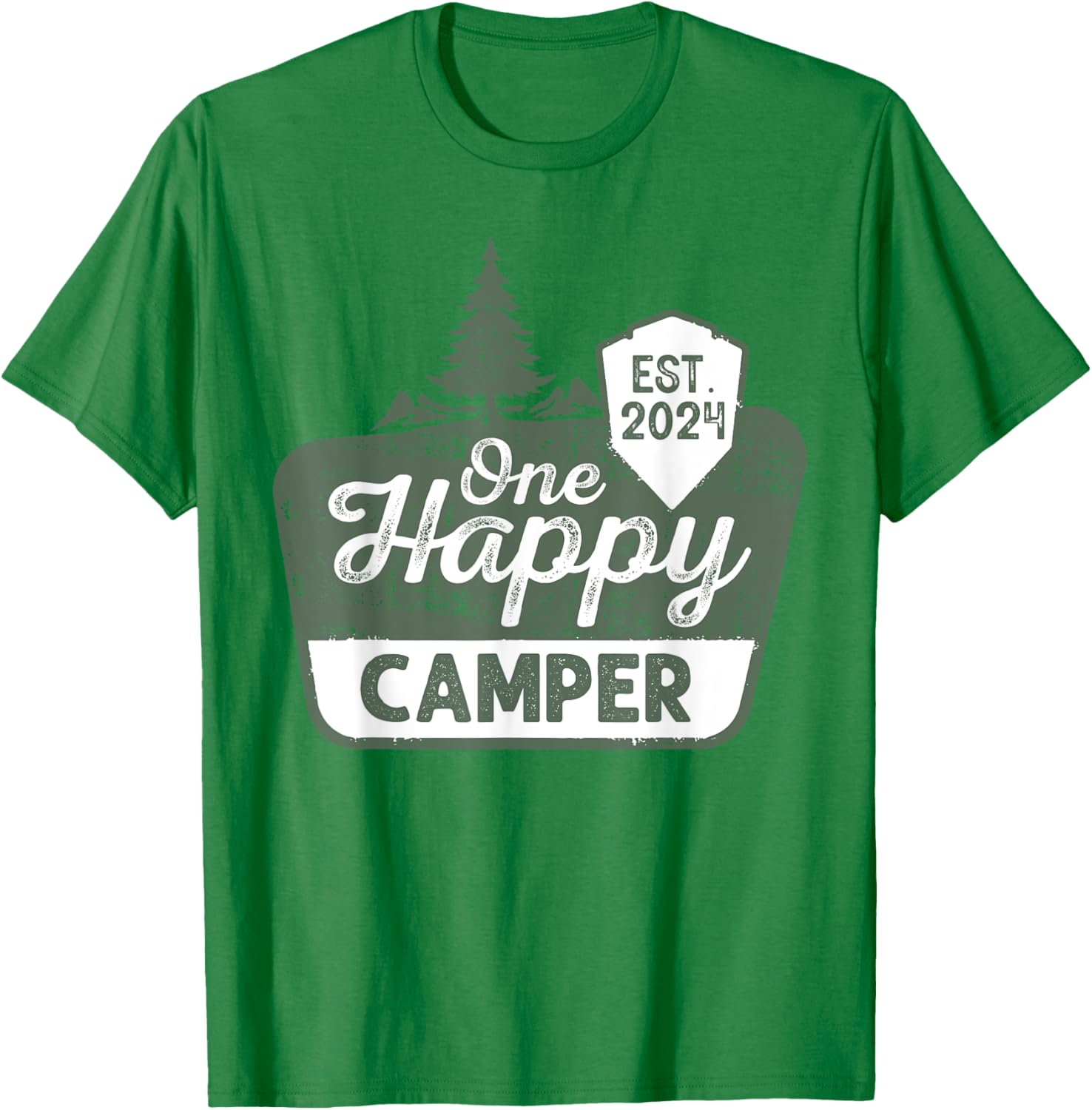 One Happy Camper Matching Family Birthday T-Shirt for Fun Celebrations - 18
