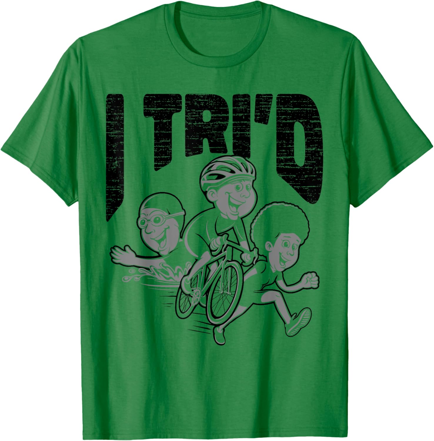 I Tri'd Triathlon Ultra Runner T-Shirt for Passionate Marathoners - 8