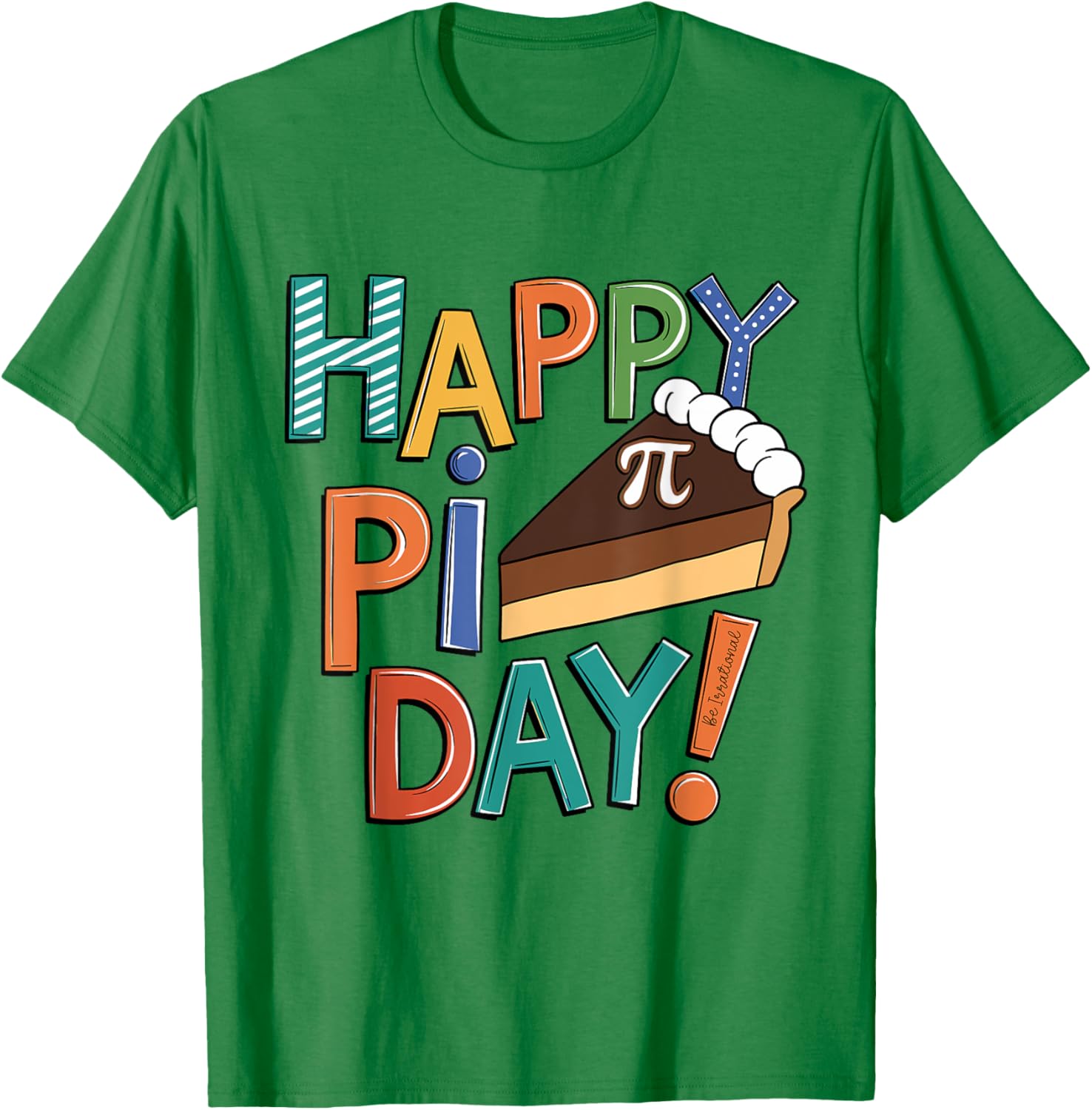 Happy Pi Day 3.14 Math Humor T-Shirt for Teachers and Kids - 3