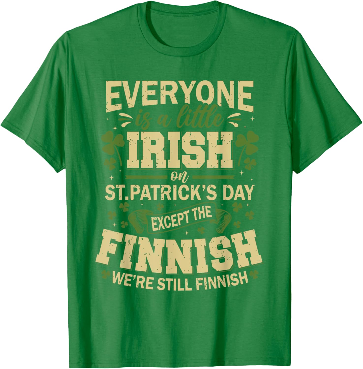 Little Irish Everyone T-Shirt for St. Patrick's Day Fun - 14