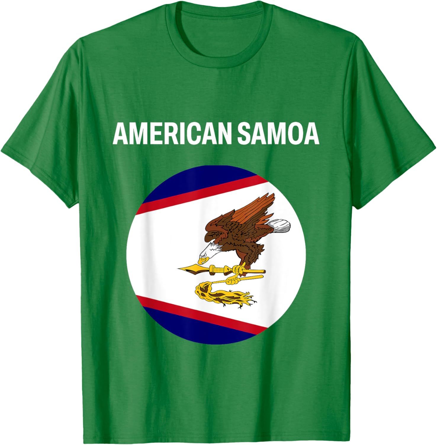 American Samoa Flag Modern T-Shirt for Stylish Casual Wear - 17