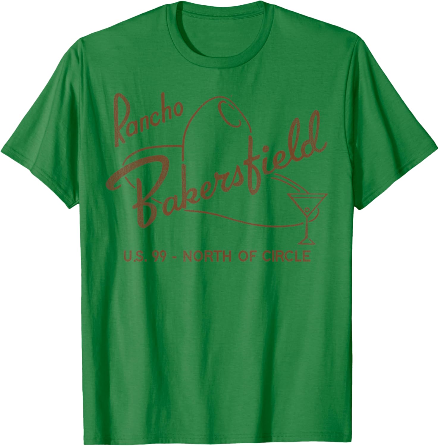 Vintage Rancho Bakersfield Retro Motel T-Shirt for California Lovers - 5