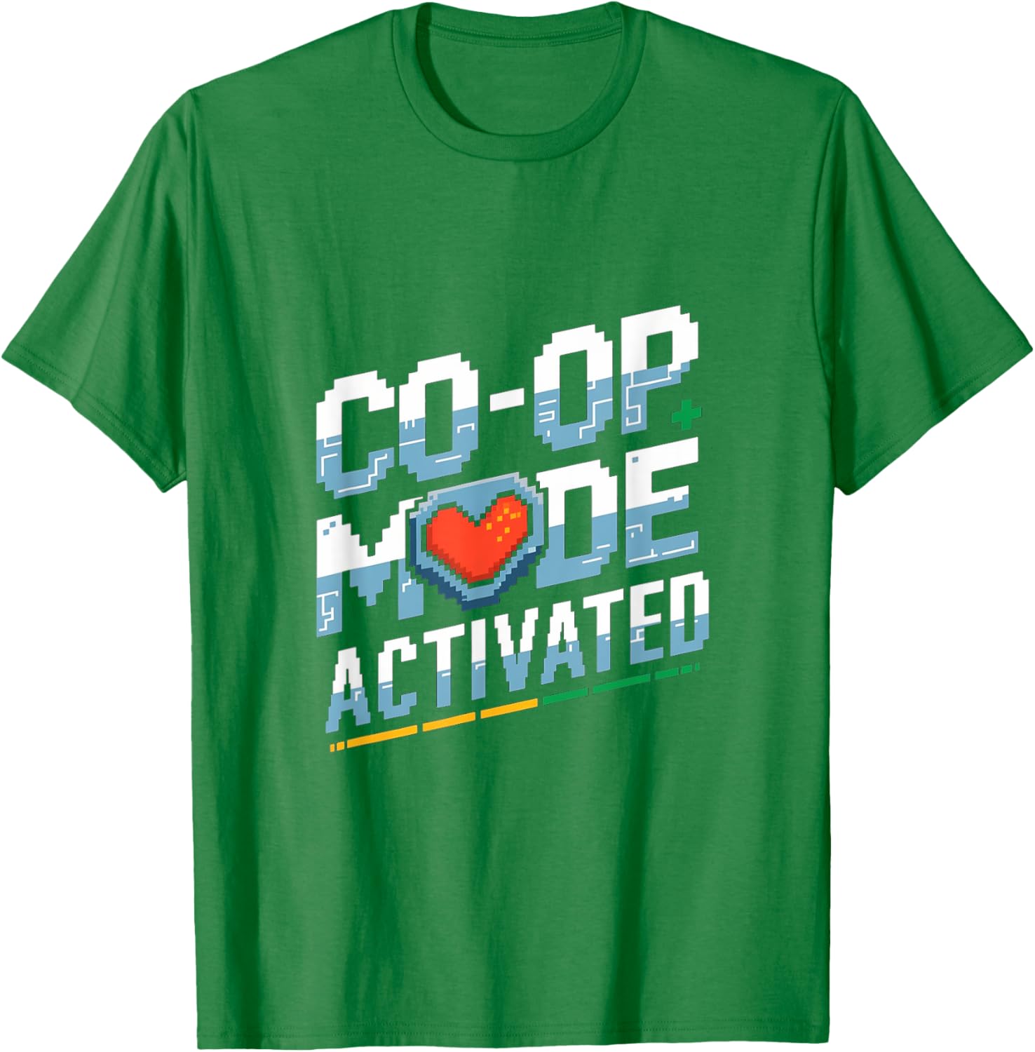 Matching Gamer Couple Retro Co-Op Mode T-Shirt for Fun Gaming Sessions - 8