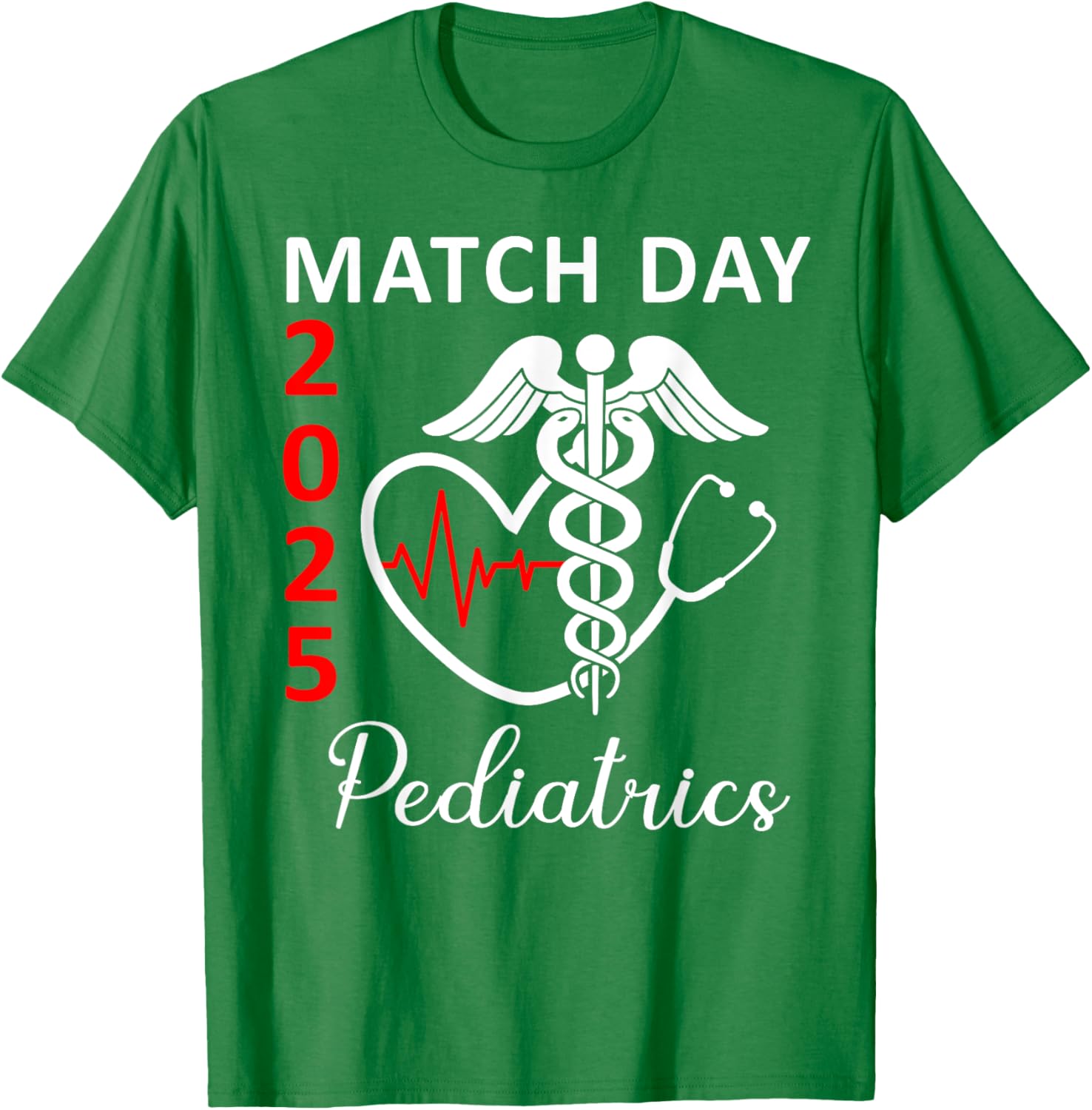 Match Day 2025 Pediatrics Residency Future Doctor MD T-Shirt for Kids - 19