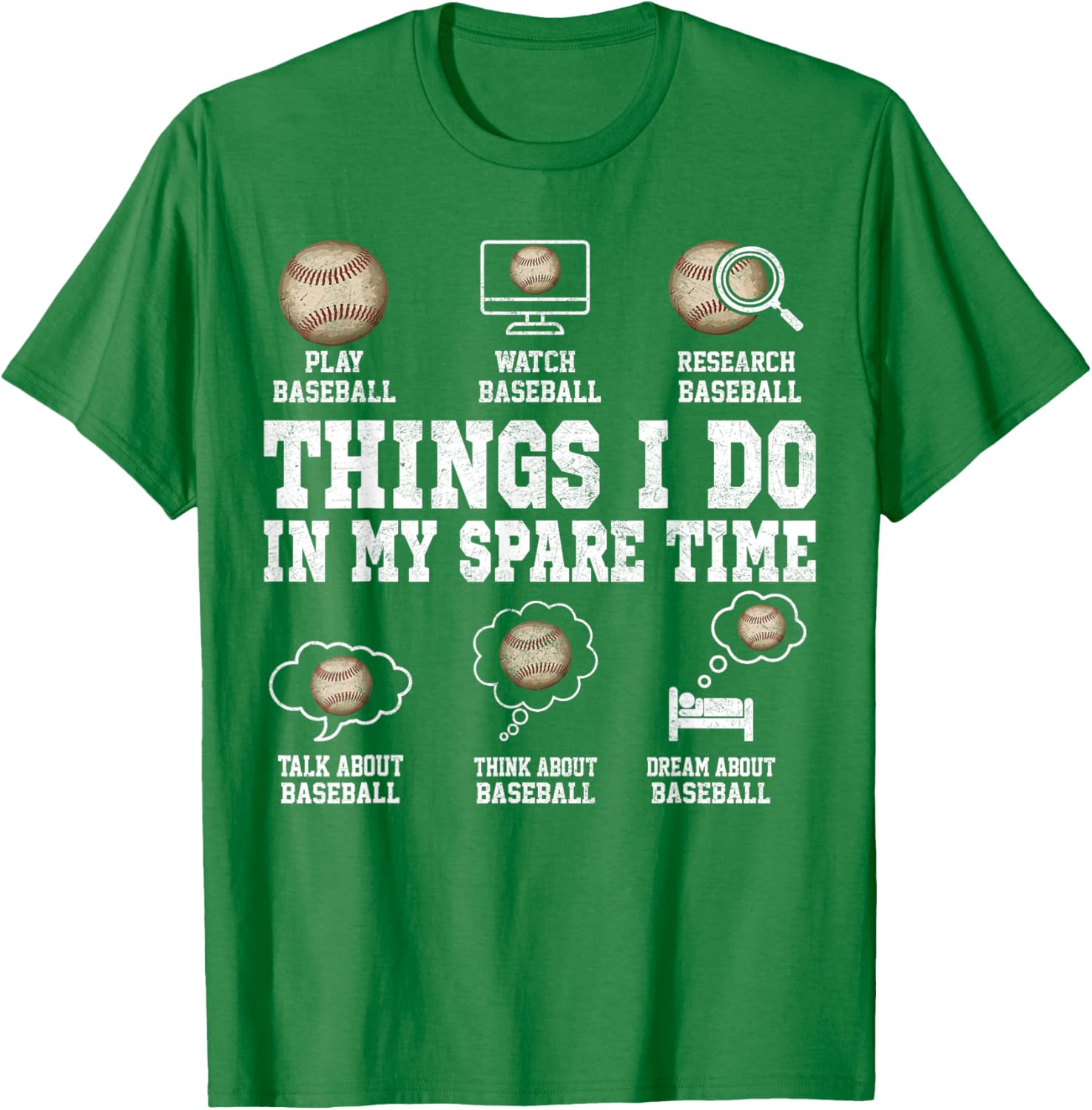 Funny Baseball Player T-Shirt for Fans Perfect for Spare Time Fun - 17