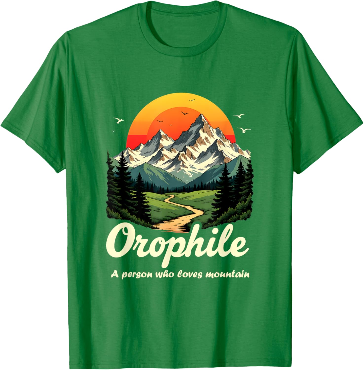 Mountain Lover T-Shirt for Outdoorsy Orophiles - Nature Gift Idea - 16